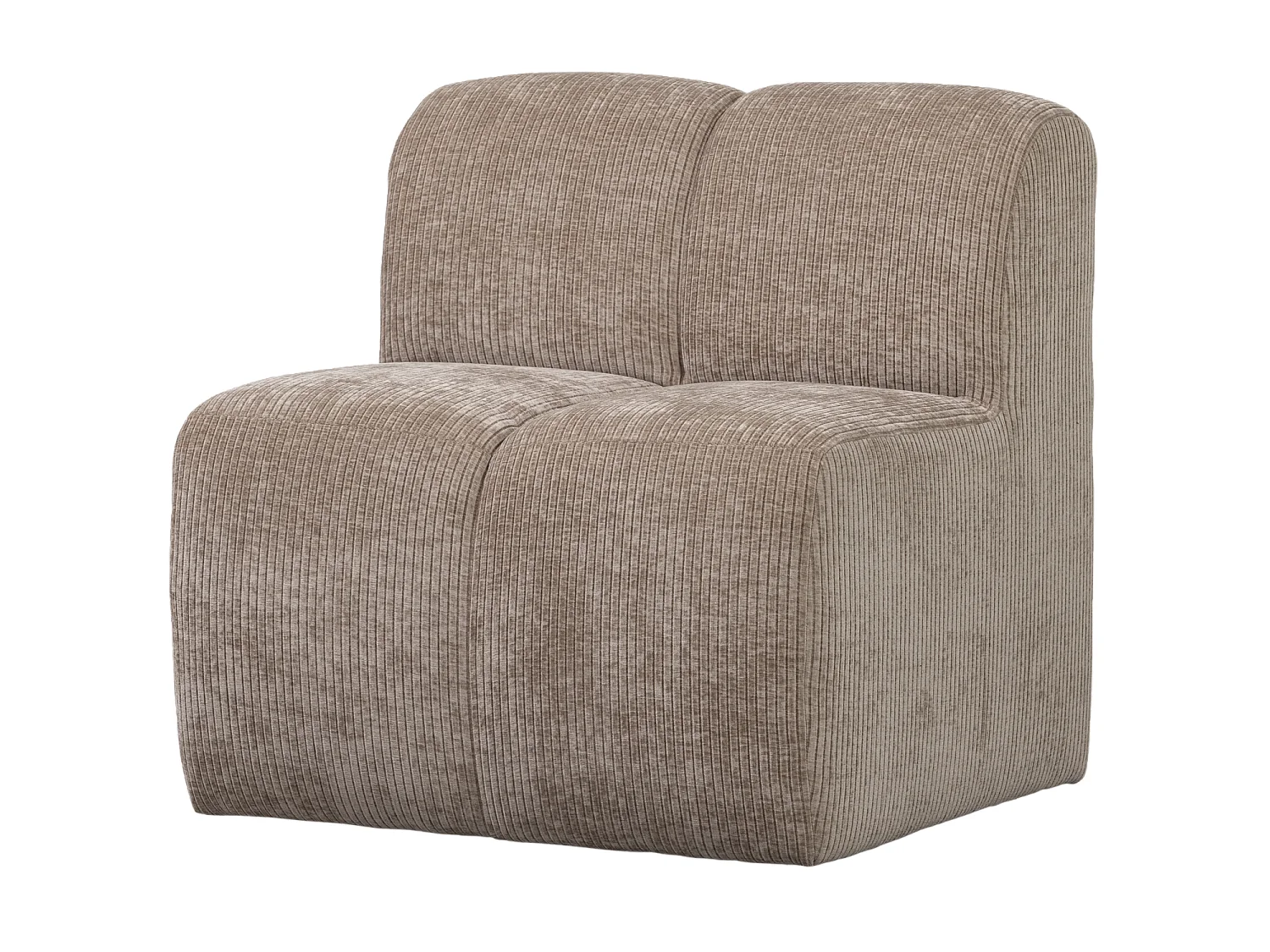 Banc de salle a manger avec dossier en bouclé L84 MOJO