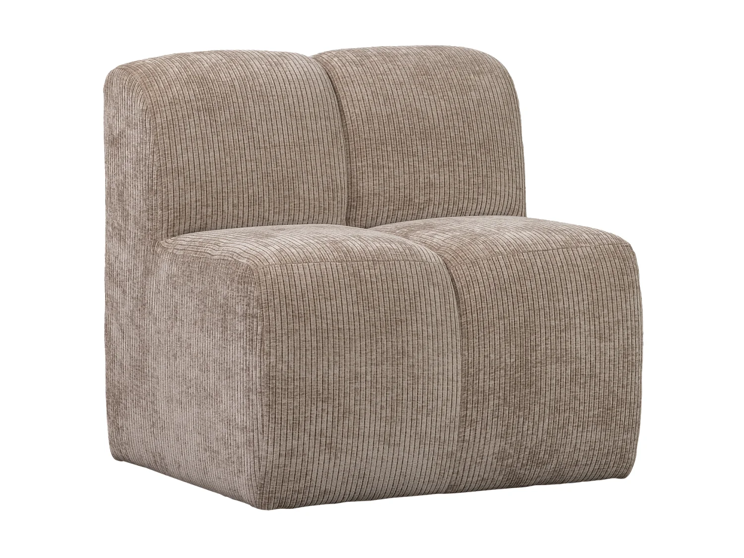 Banc de salle a manger avec dossier en bouclé L84 MOJO