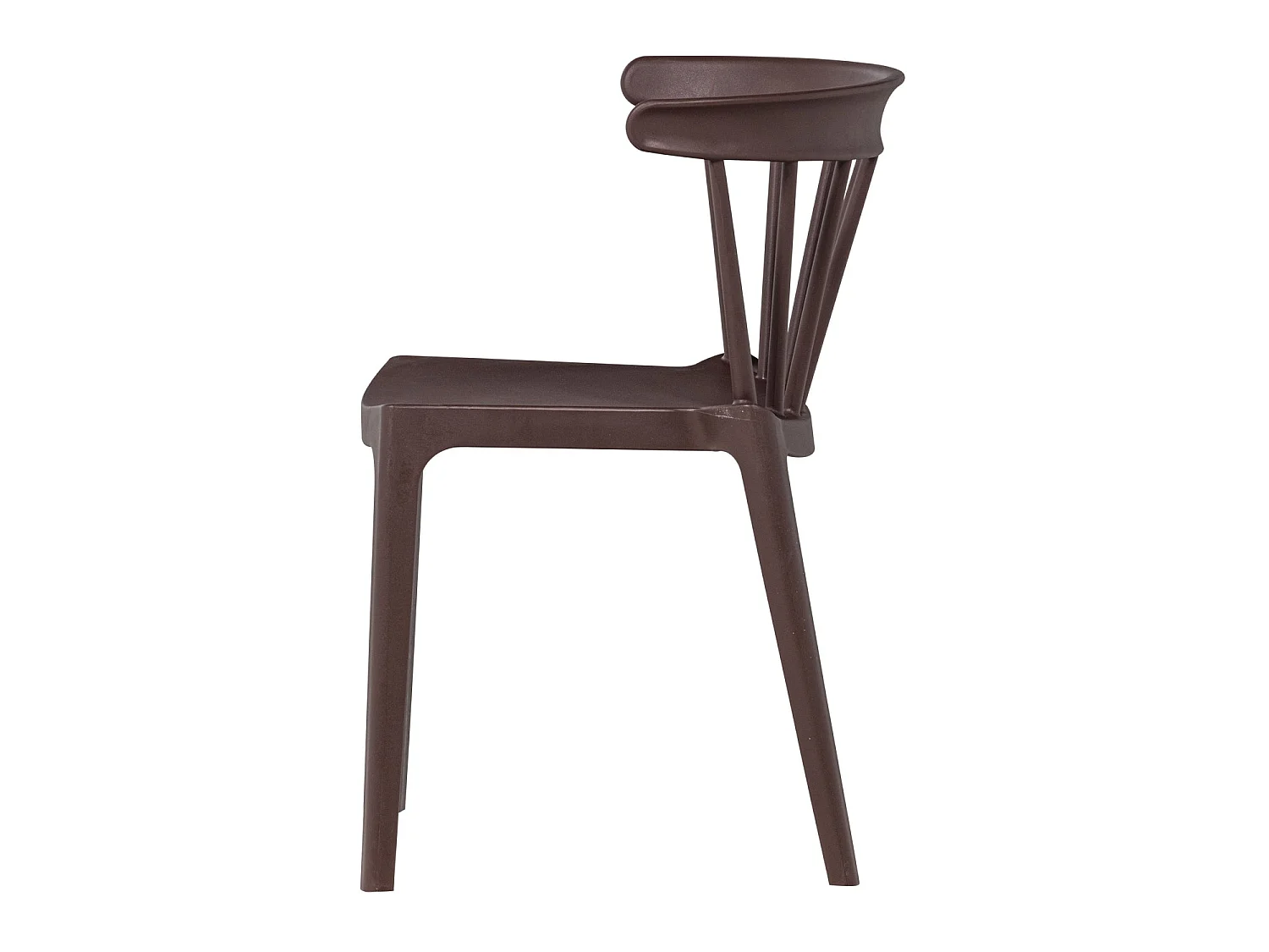Lot de 2 chaises de jardin en polypropylène BLISS