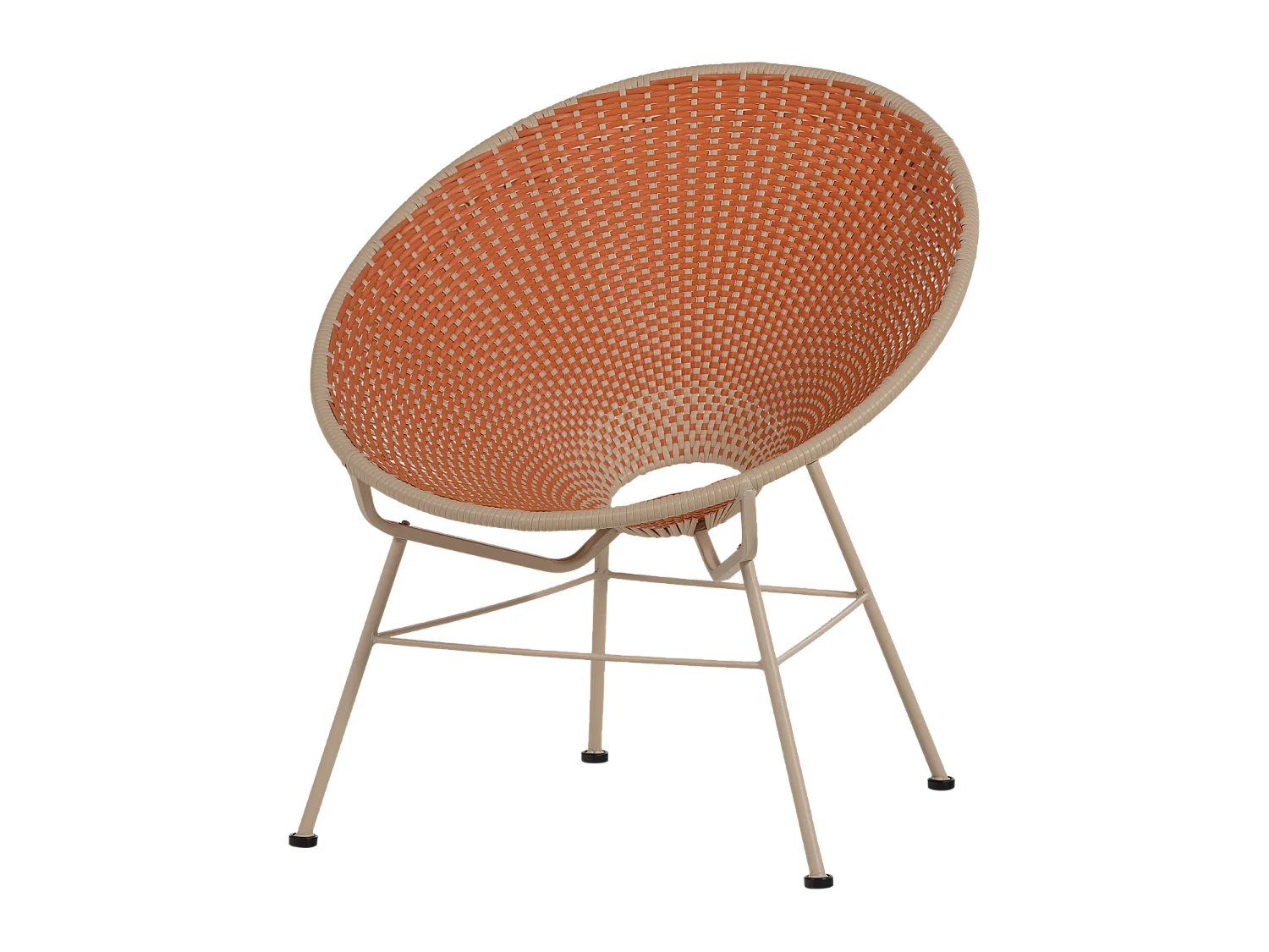 Fauteuil de jardin en wicker KAZOUN