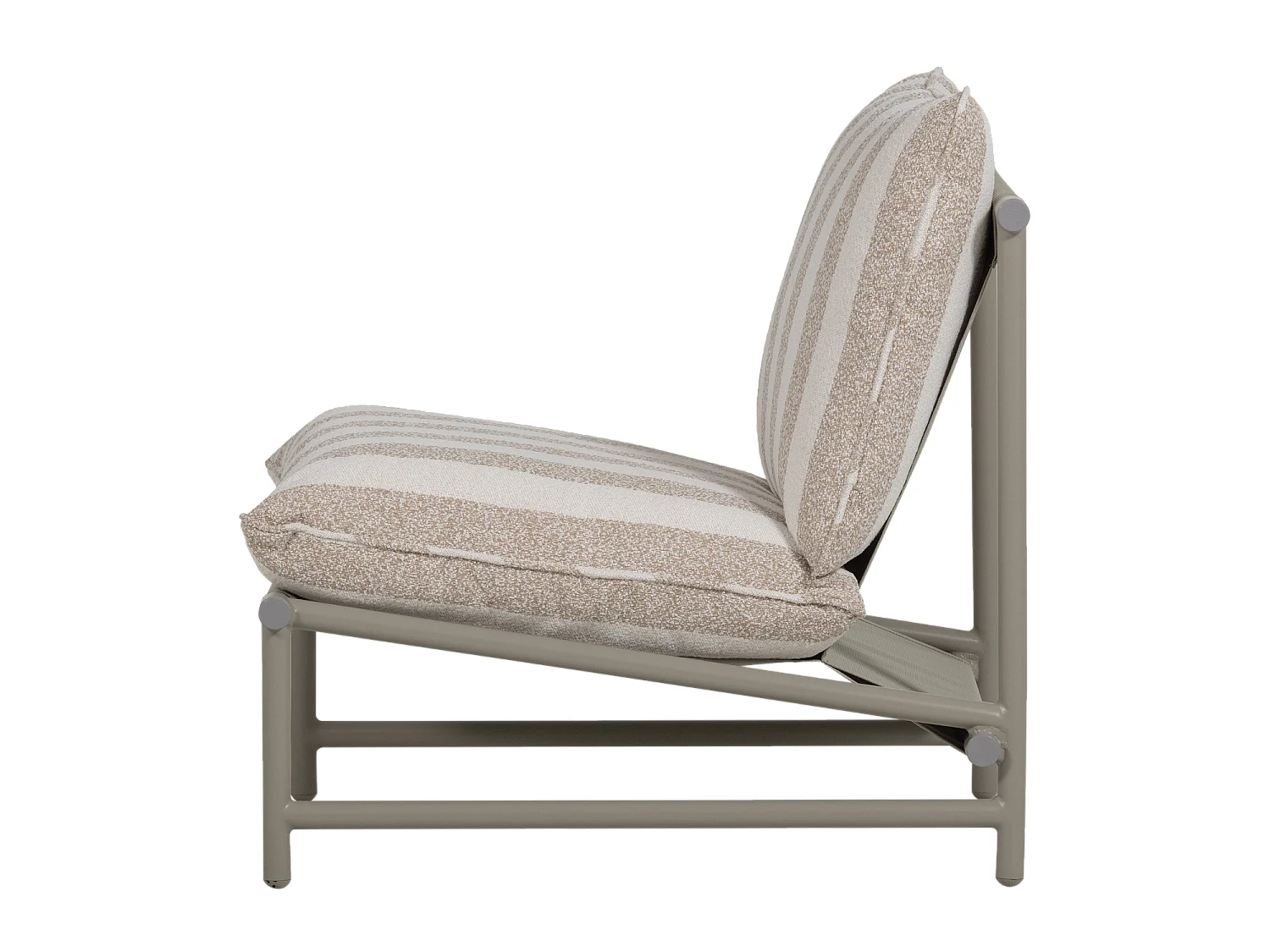 Fauteuil de jardin en aluminium ELVO