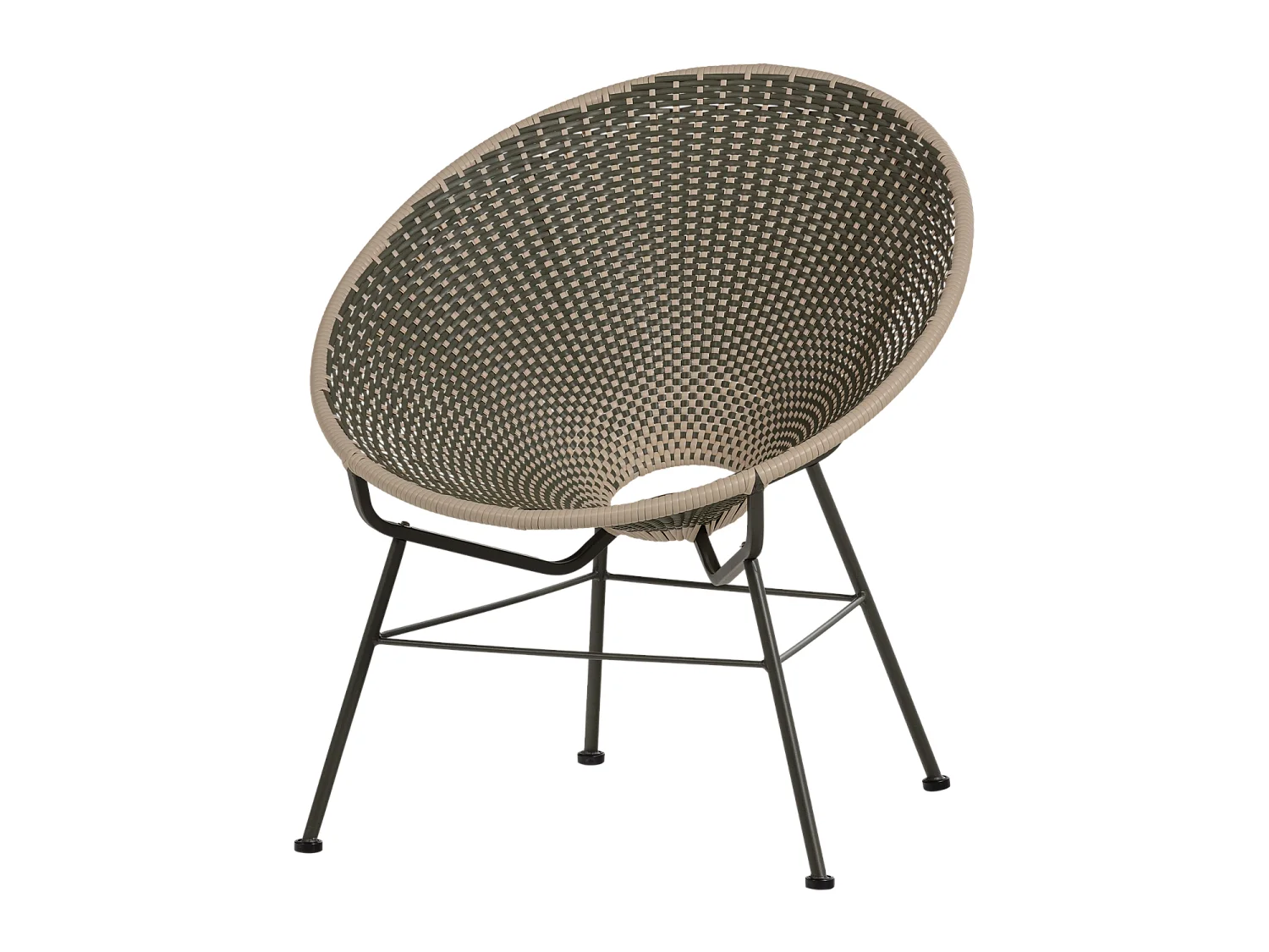 Fauteuil de jardin en wicker KAZOUN