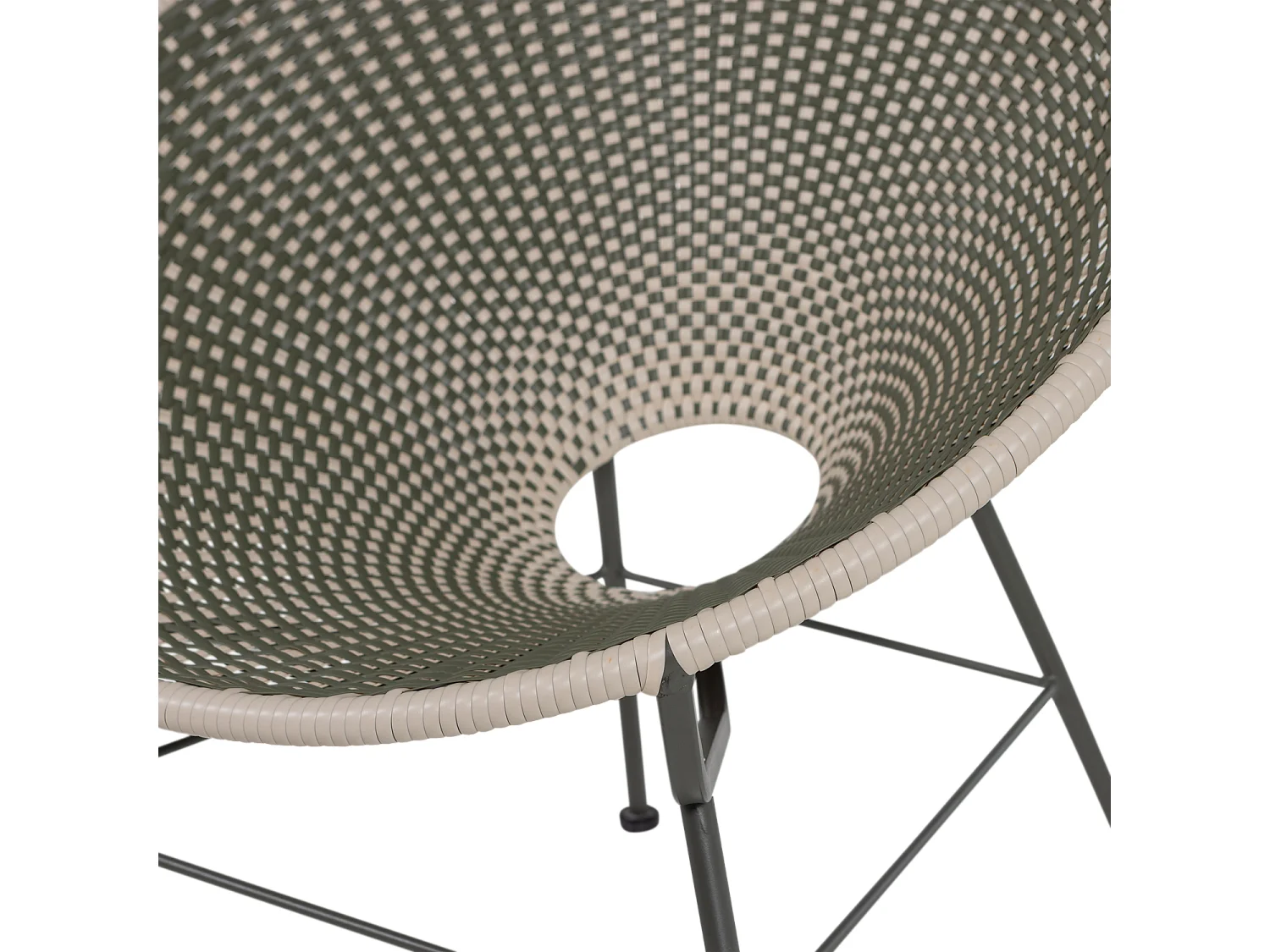 Fauteuil de jardin en wicker KAZOUN