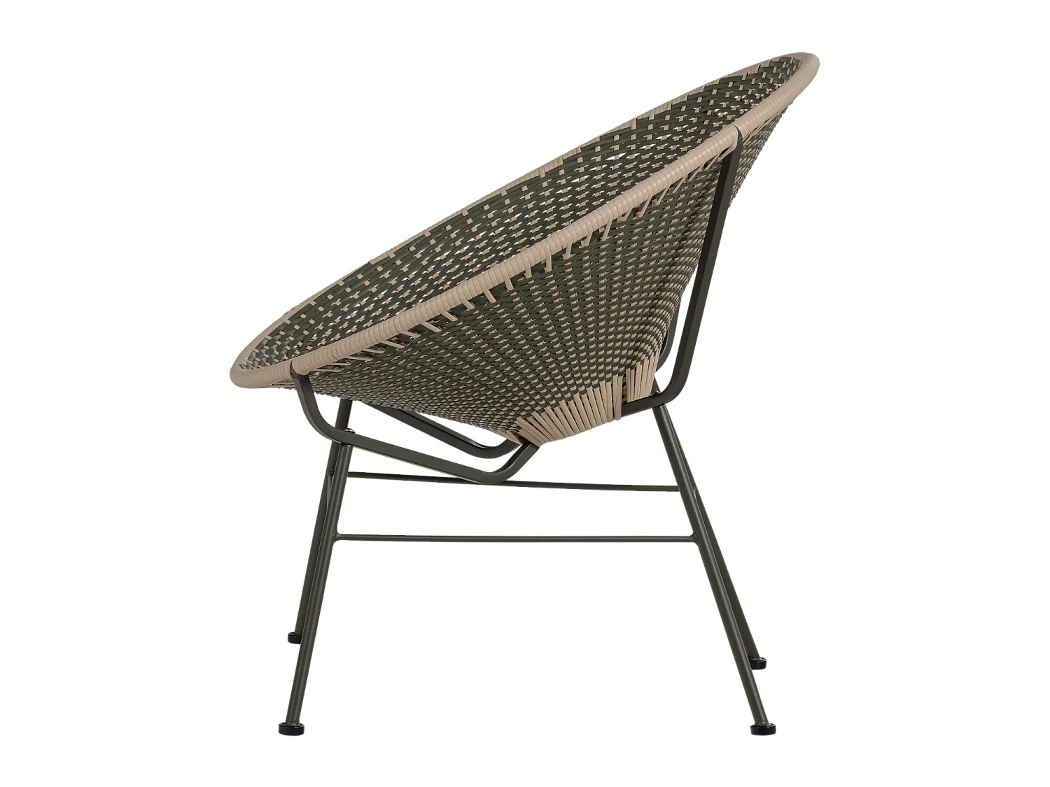 Fauteuil de jardin en wicker KAZOUN