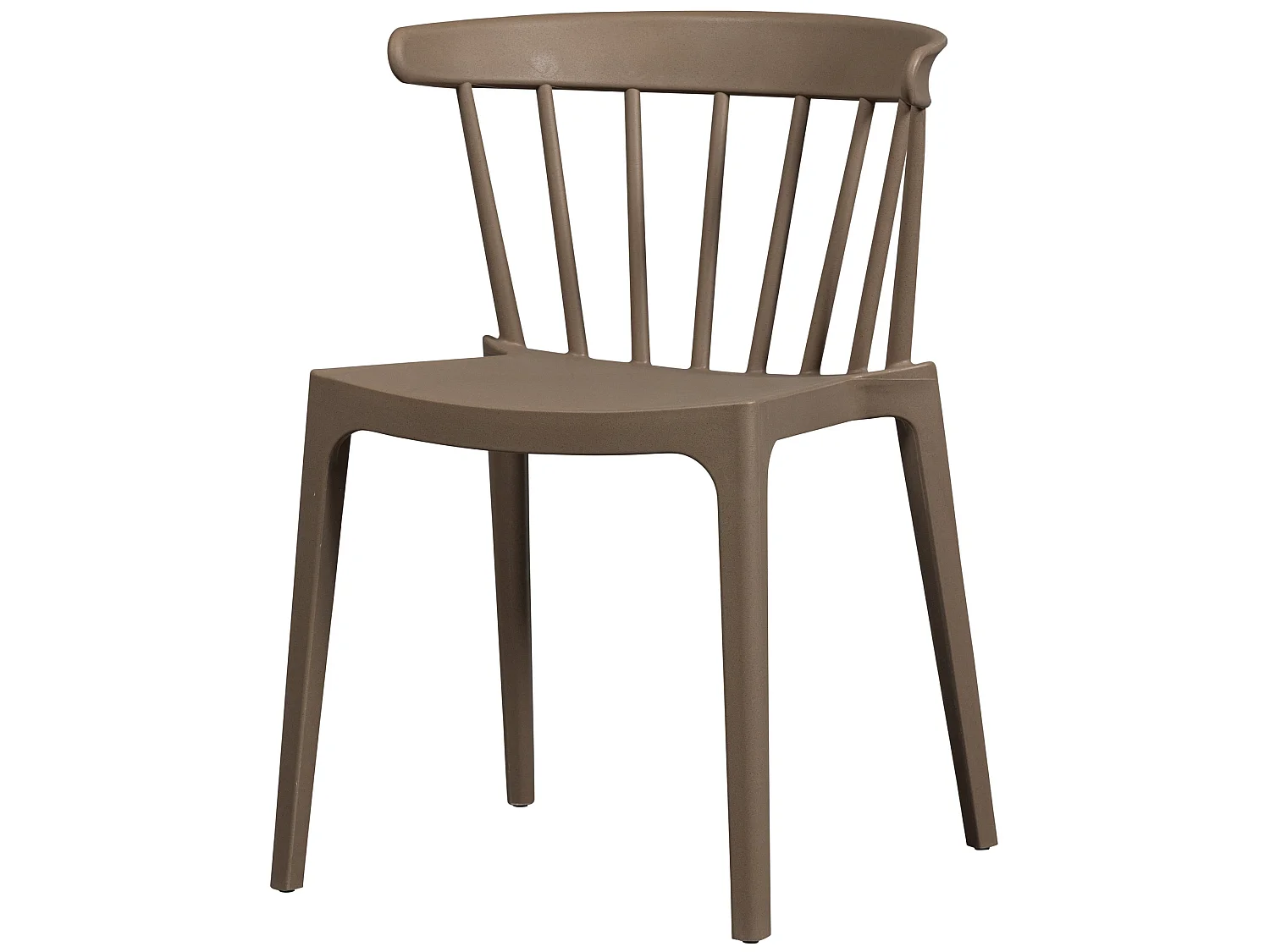 Lot de 2 chaises de jardin en fibre de bambou BORU