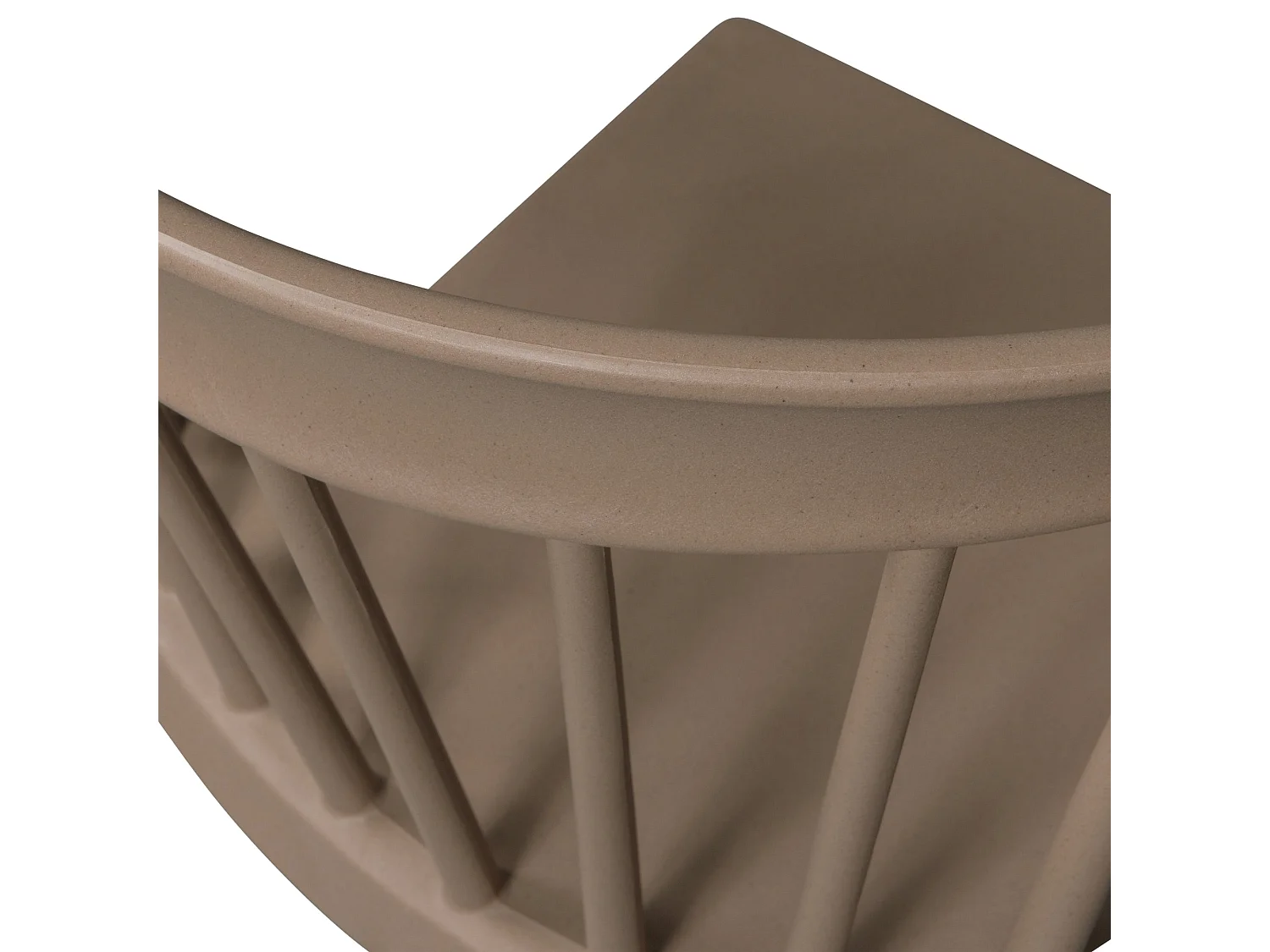 Lot de 2 chaises de jardin en fibre de bambou BORU