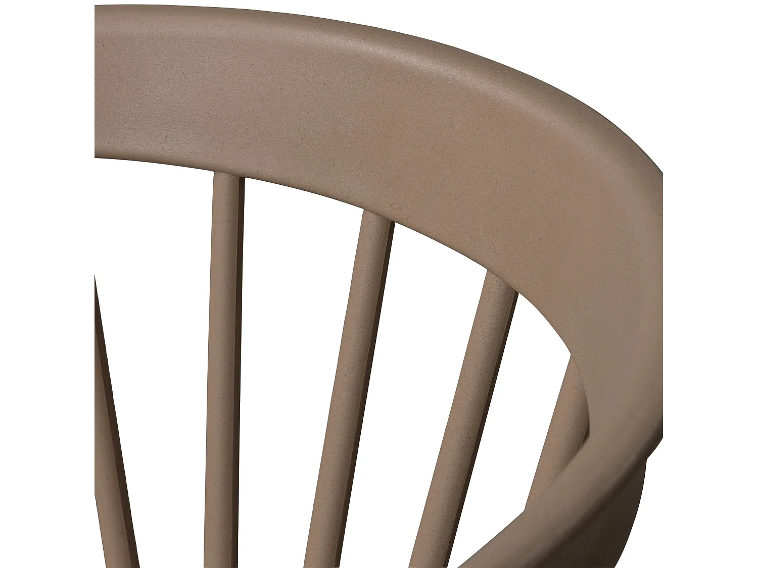 Lot de 2 chaises de jardin en fibre de bambou BORU