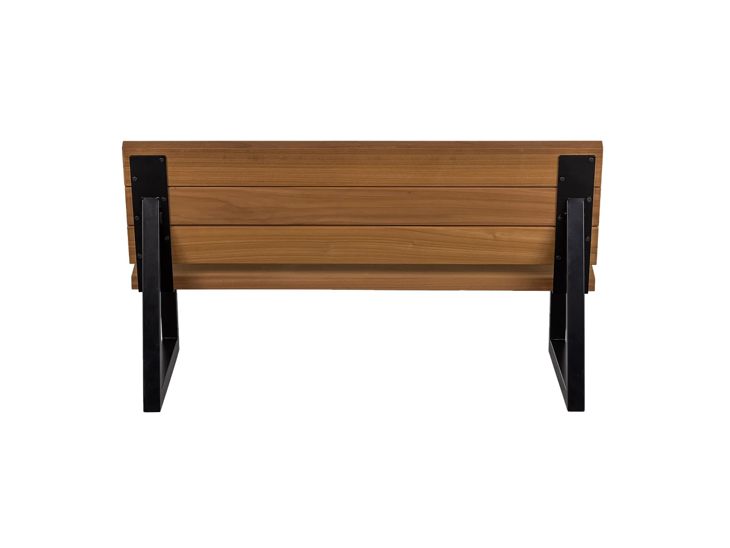 Banc de jardin en bois et métal BANCO