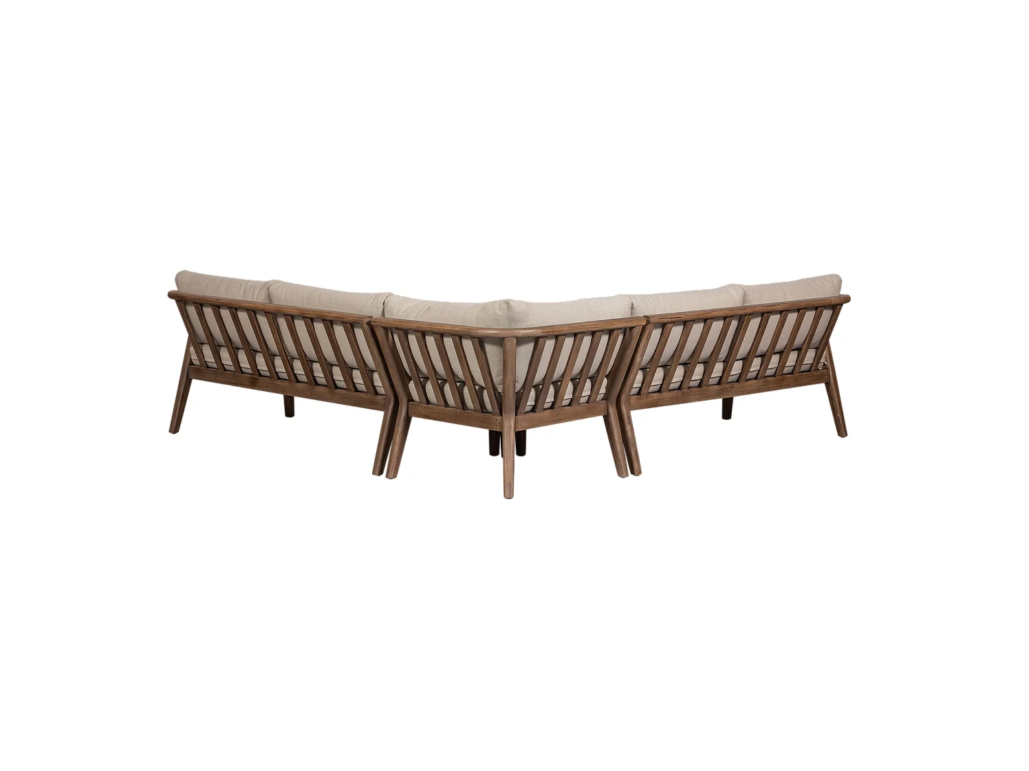 Salon de jardin en bois d’acacia 5 personnes BIAM