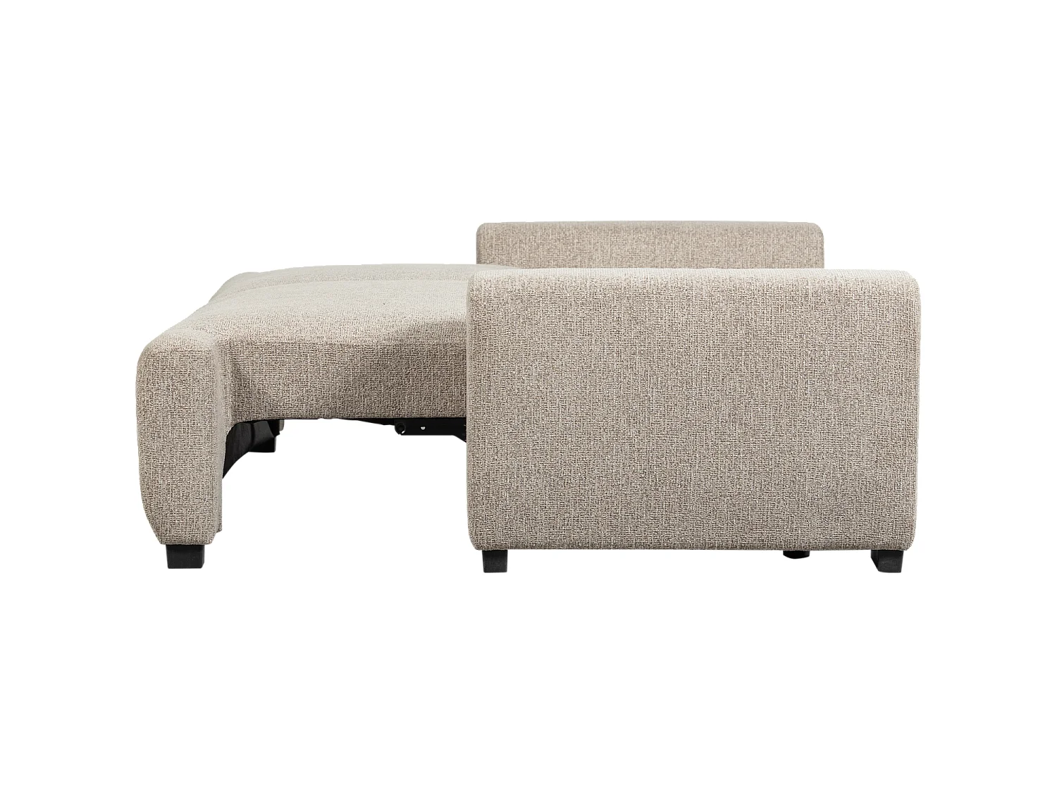 Canapé clic-clac 3 places en tissu NIGHT & DAY