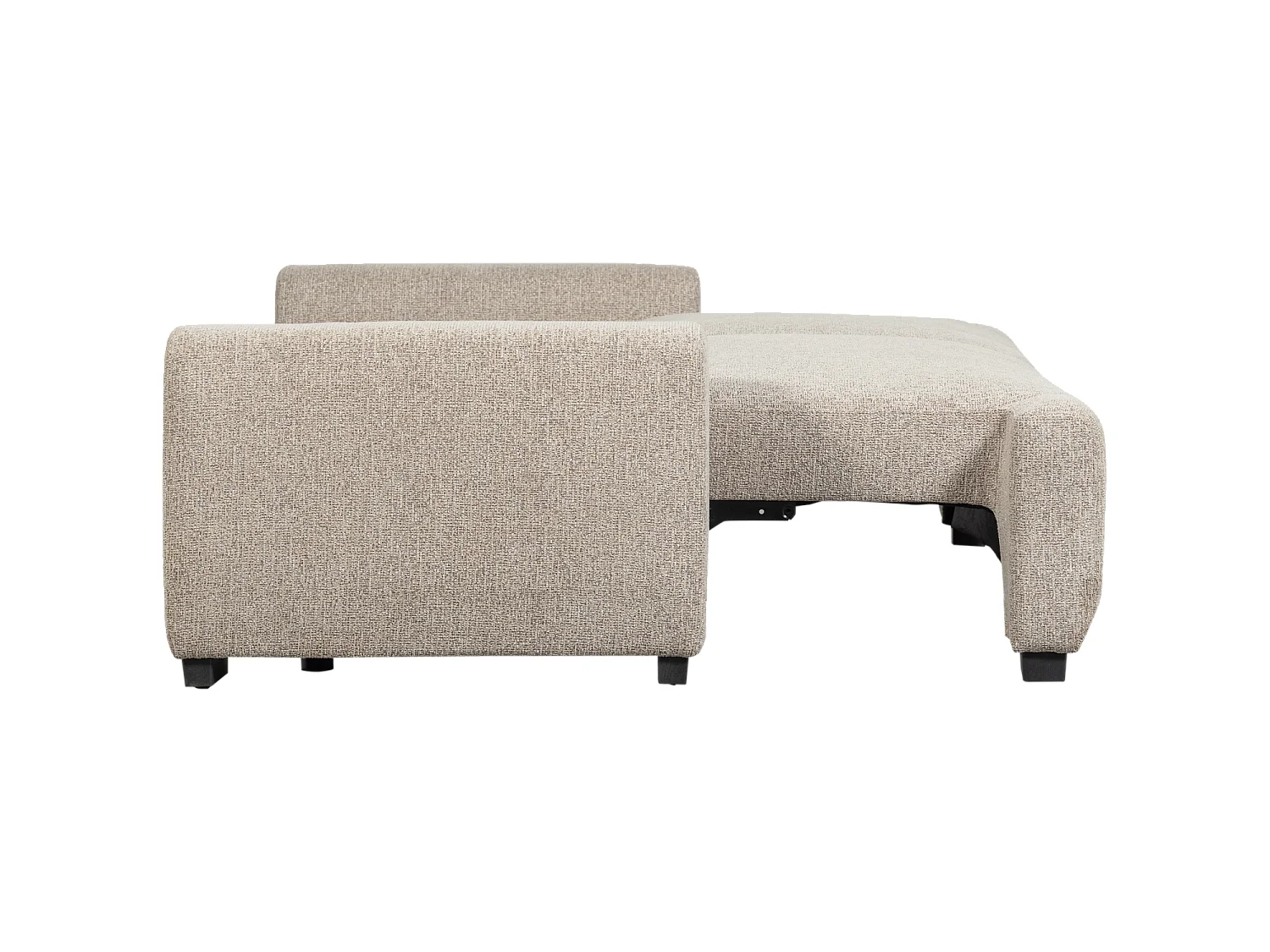 Canapé clic-clac 3 places en tissu NIGHT & DAY