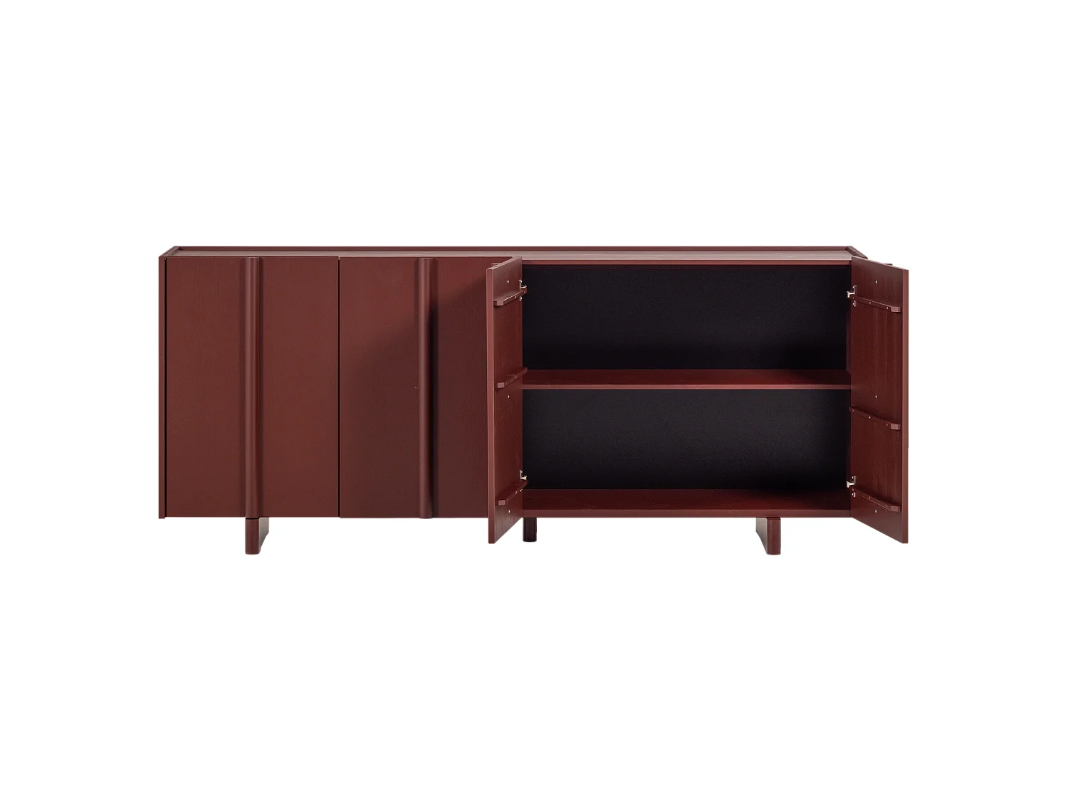 Sideboard 4 portes en pin BASU