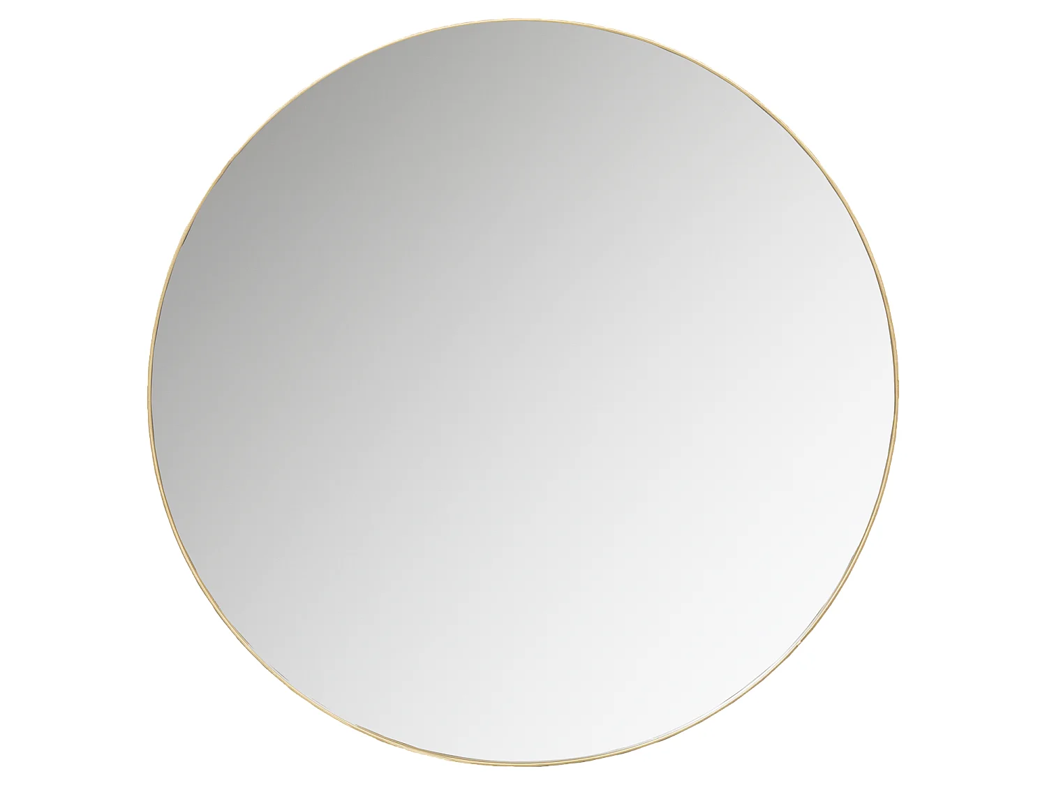 Miroir rond en métal DOUTZEN