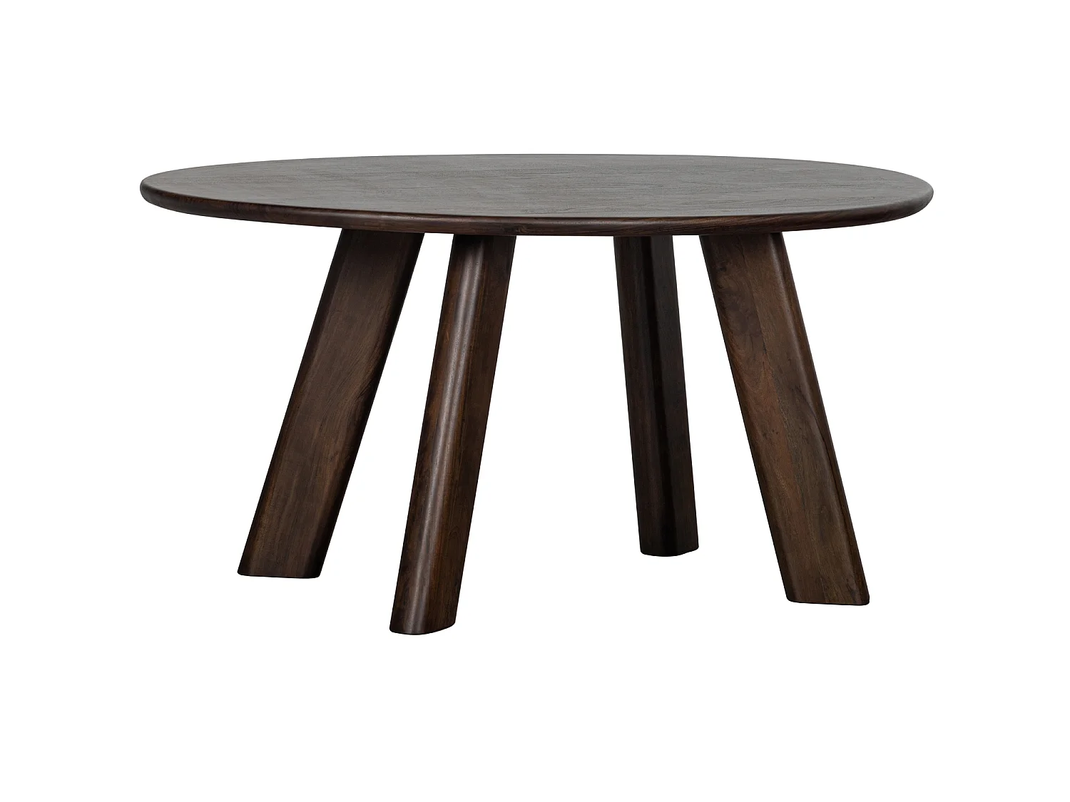 Table à manger ovale en manguier 4 couverts ROUNDLY