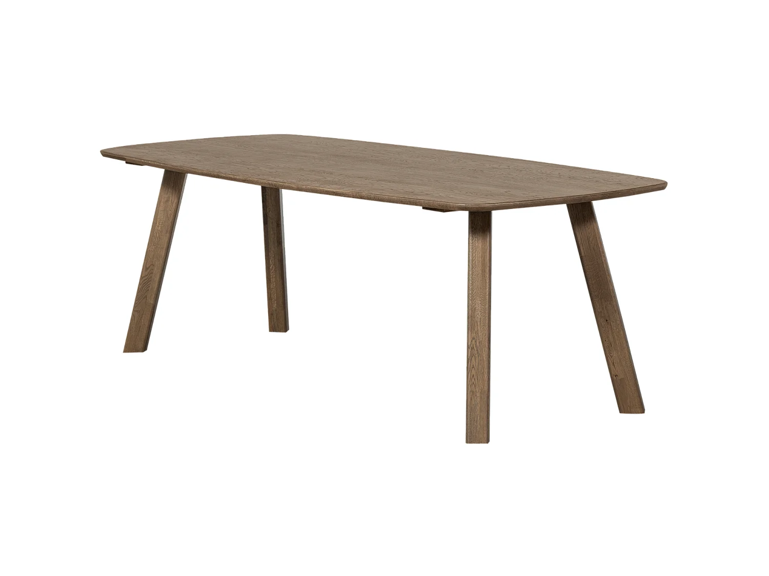 Table à manger en bois de chêne 6 personnes DEENS