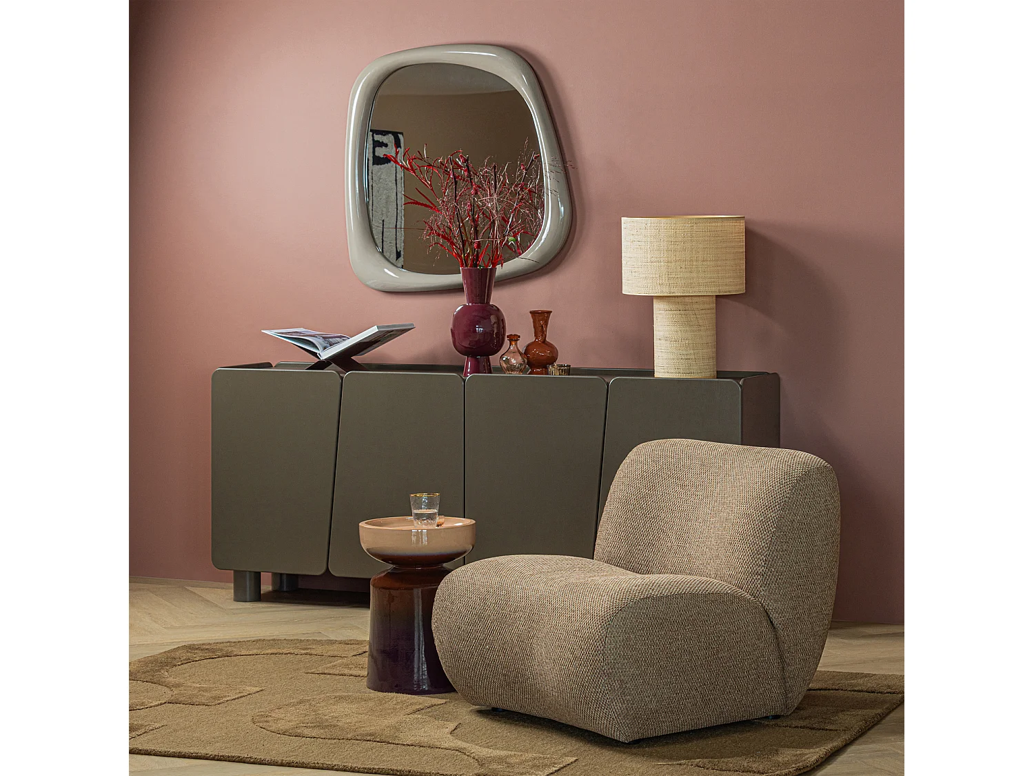 Table d'appoint en keramik TUMO