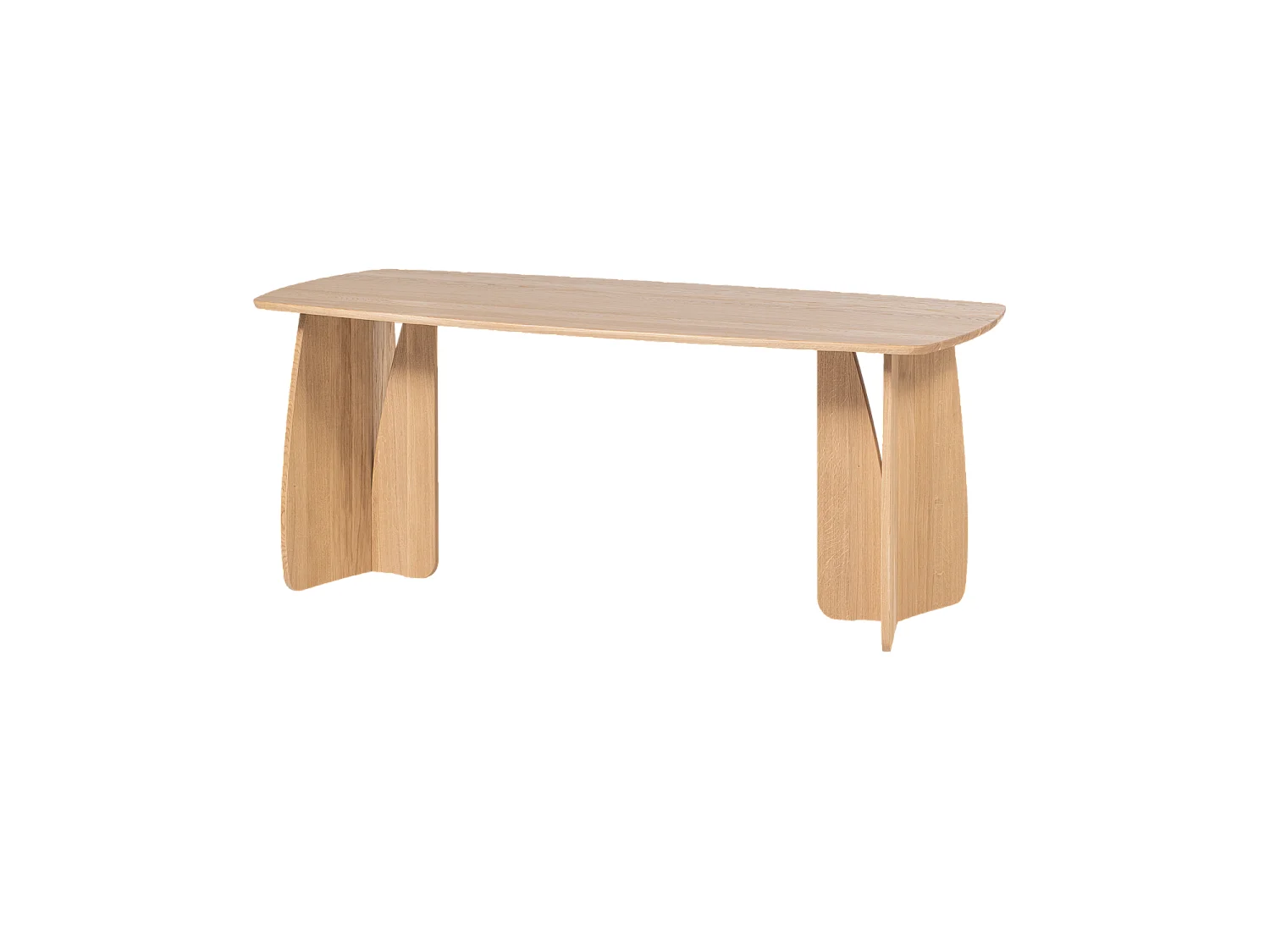 Table à manger en bois de chêne VEERE