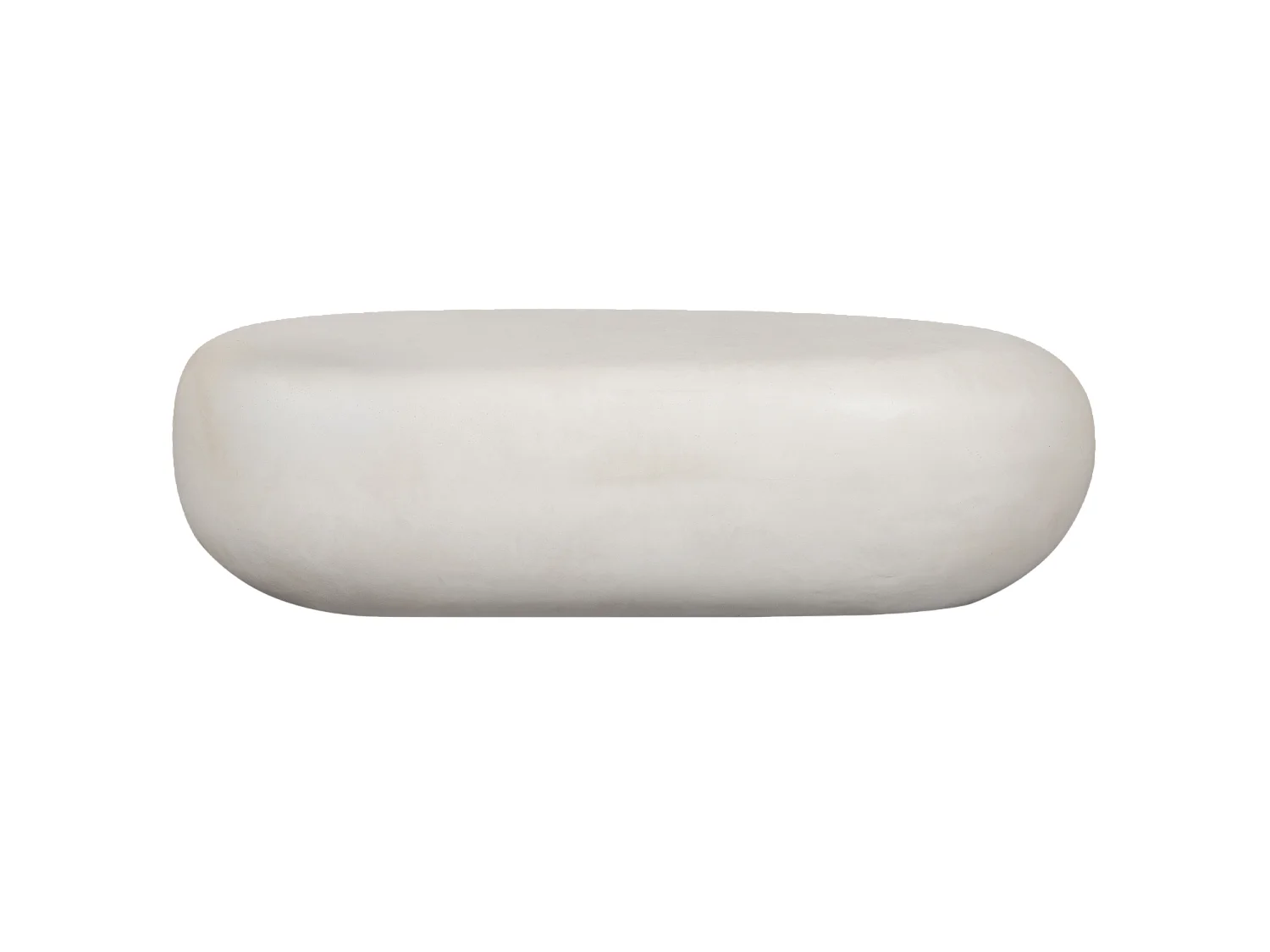 Table d'appoint en fibre d'argile PEBBLE