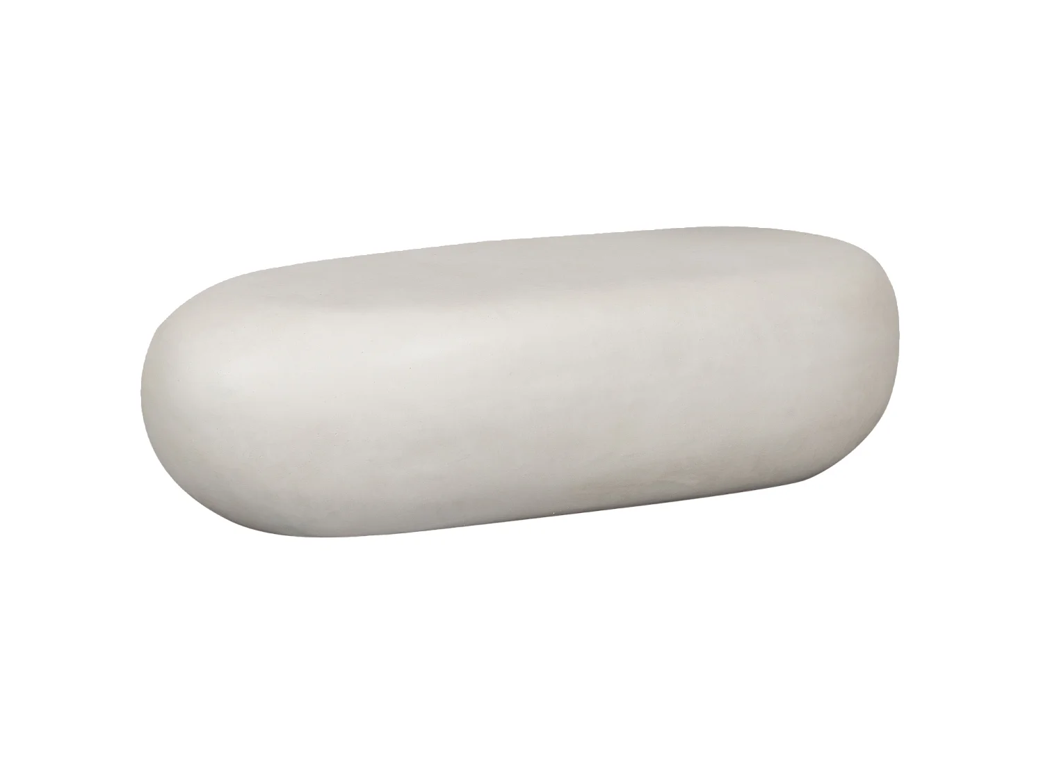Table d'appoint en fibre d'argile PEBBLE