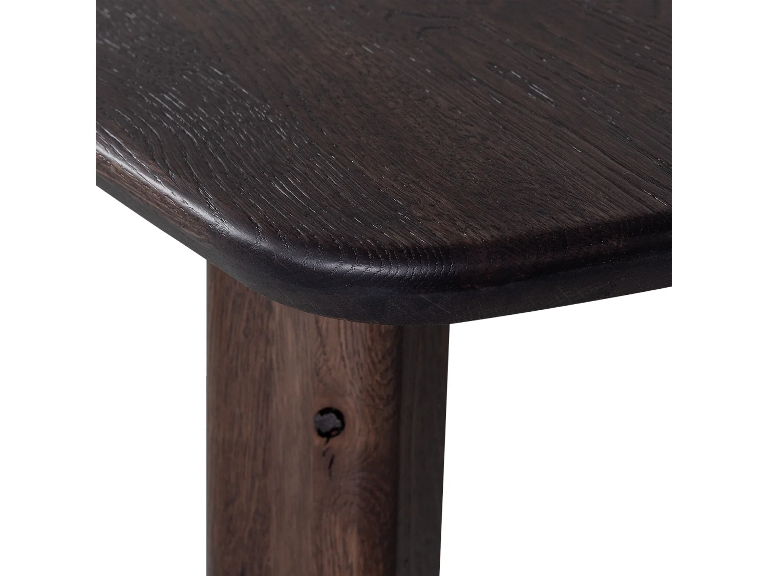Table à manger en bois de chêne 6 personnes DEENS