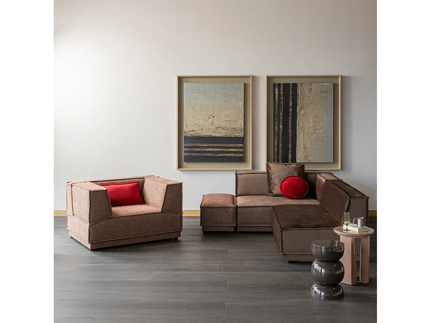 Table d'appoint en mdf ORIVO