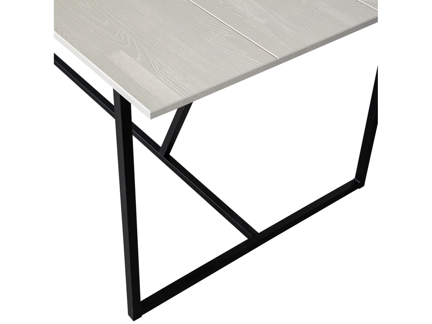 Table à manger en frêne 6 personnes SILAS
