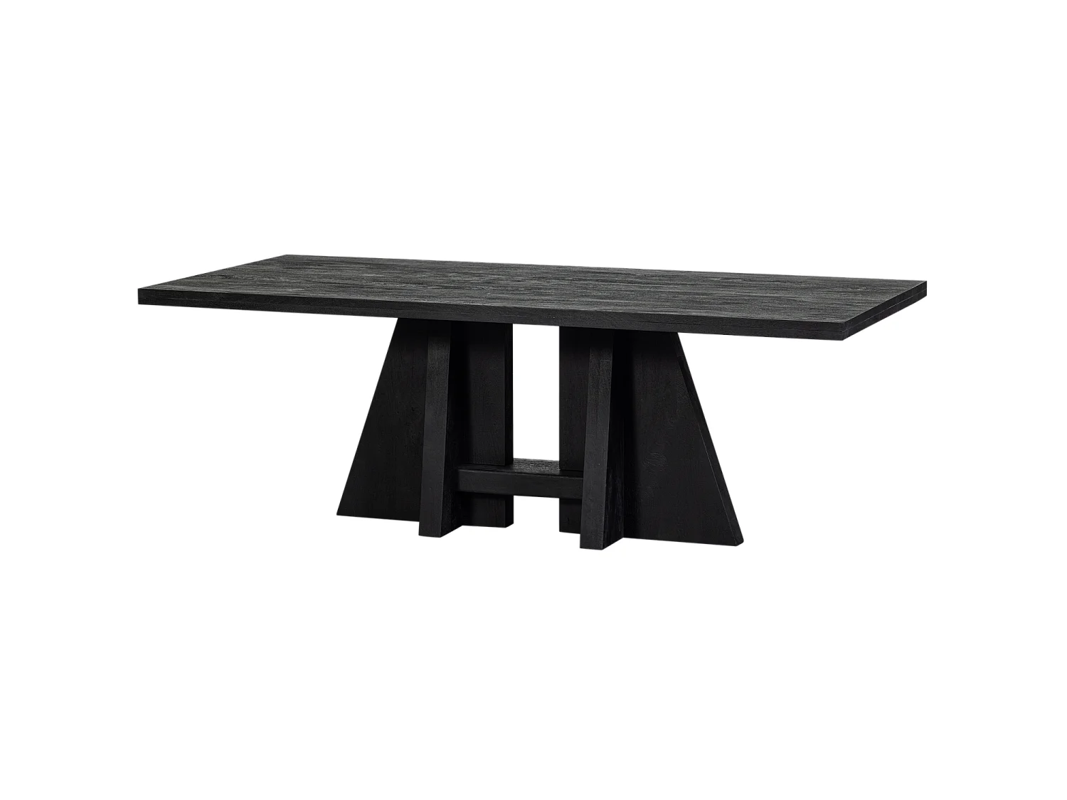 Table à manger en manguier 6 personnes KEAN