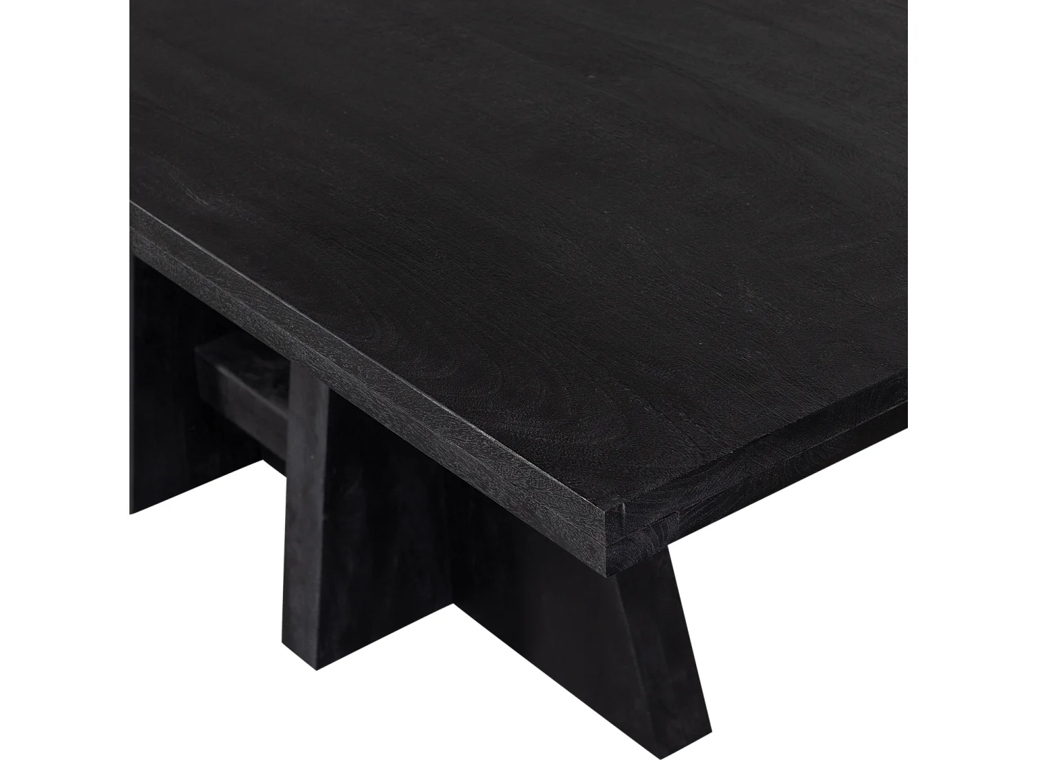 Table à manger en manguier 6 personnes KEAN