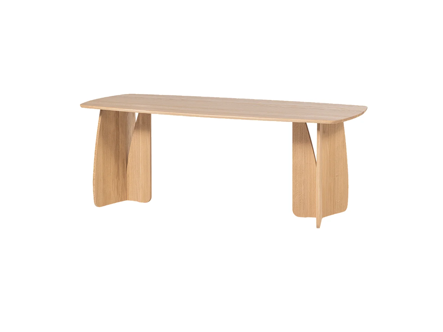 Table à manger en bois de chêne VEERE
