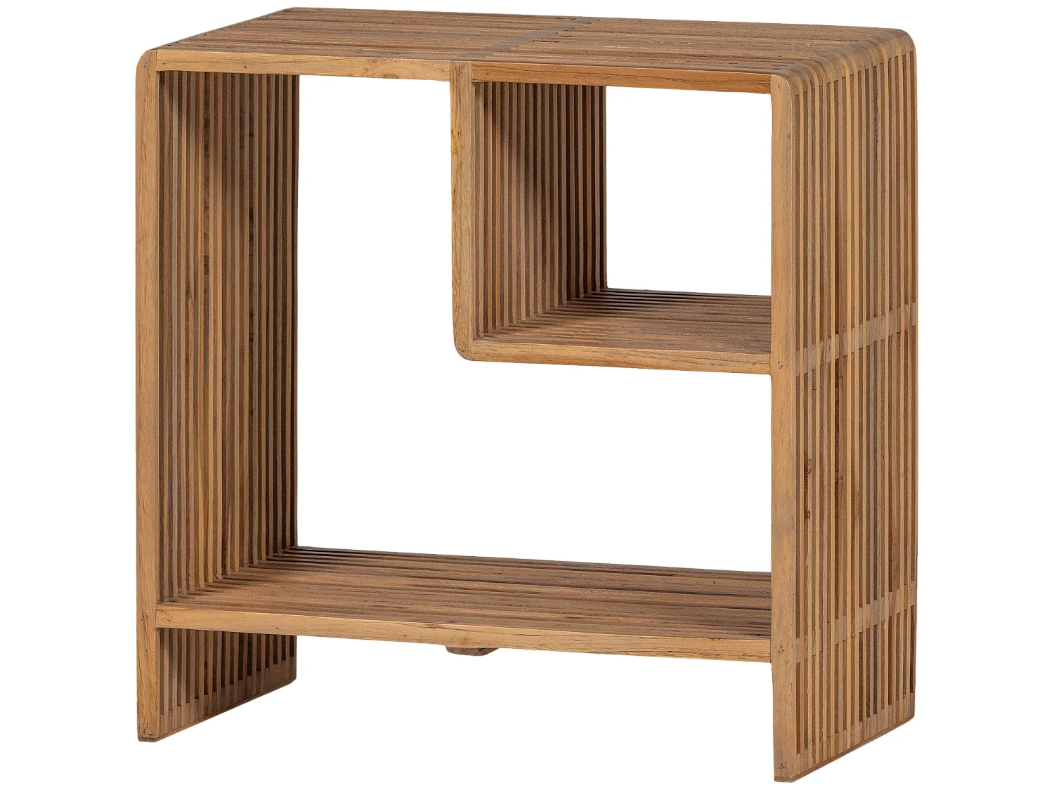 Table d'appoint en teck recyclé JASMIJN