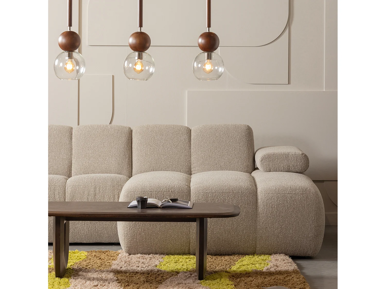 Table d'appoint en bois de manguier FREQUENT