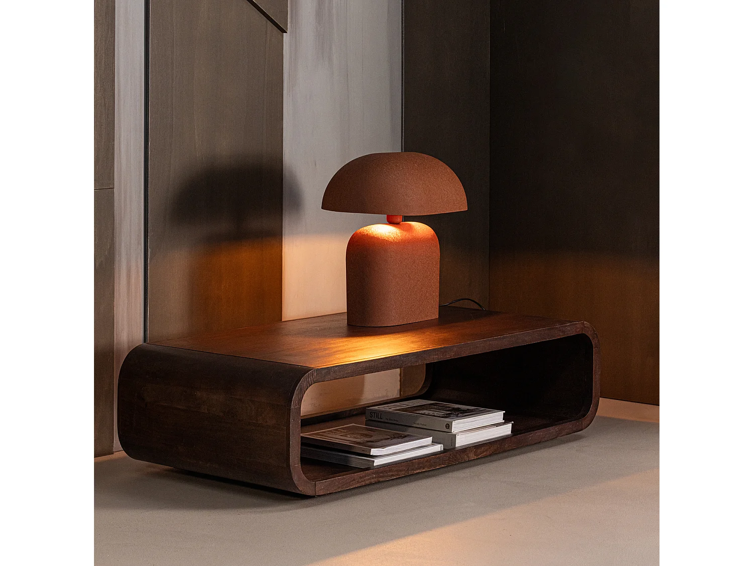 Table basse en manguier KINU