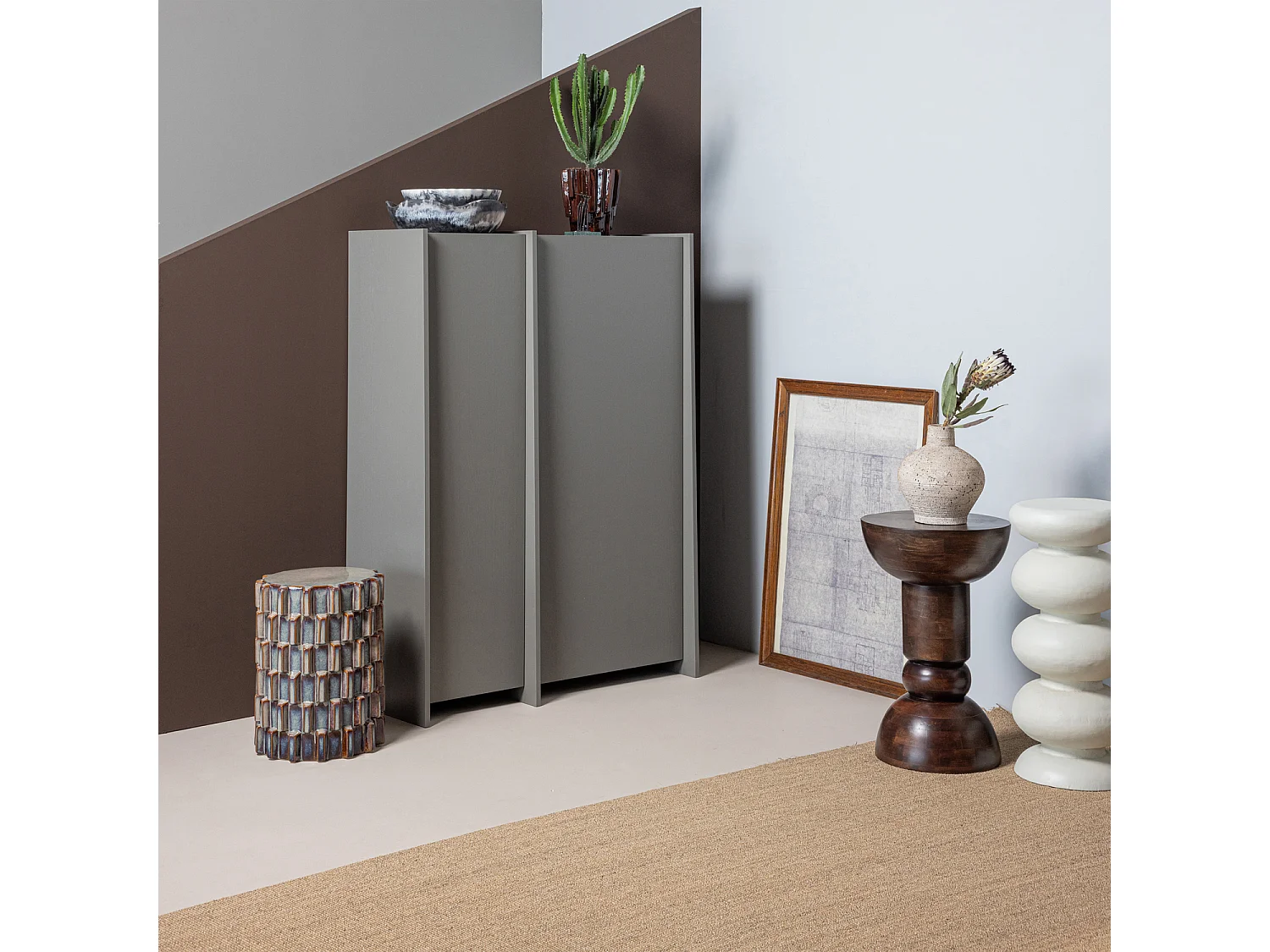 Table d'appoint en manguier EMEL