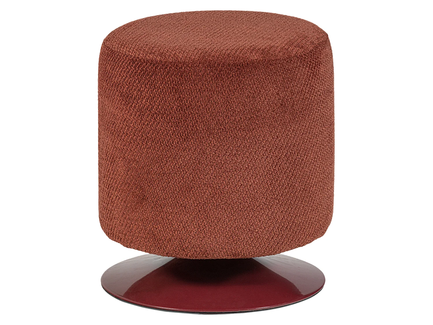 Pouf pivotante en bouclé ISLEN