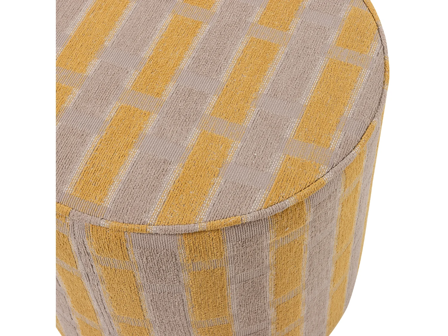 Pouf haut en chenille SARLI