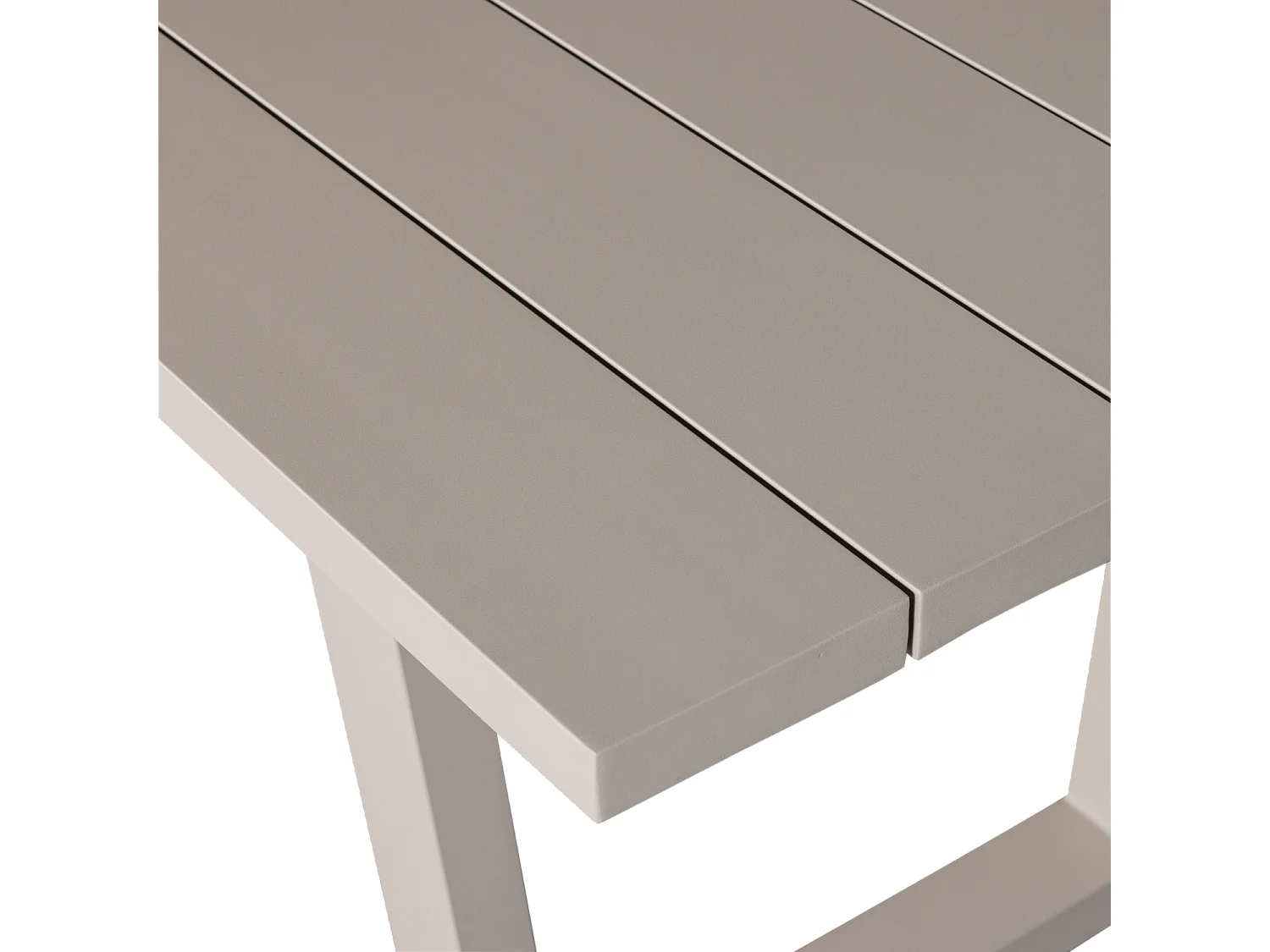 Table de jardin en aluminium 6 personnes BEAR