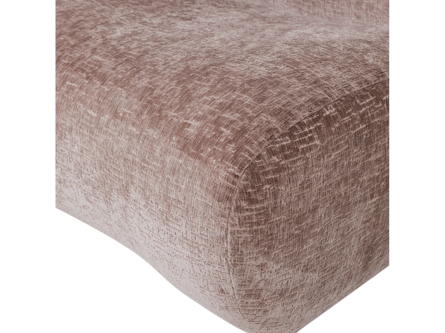 Fauteuil en velours NOMU