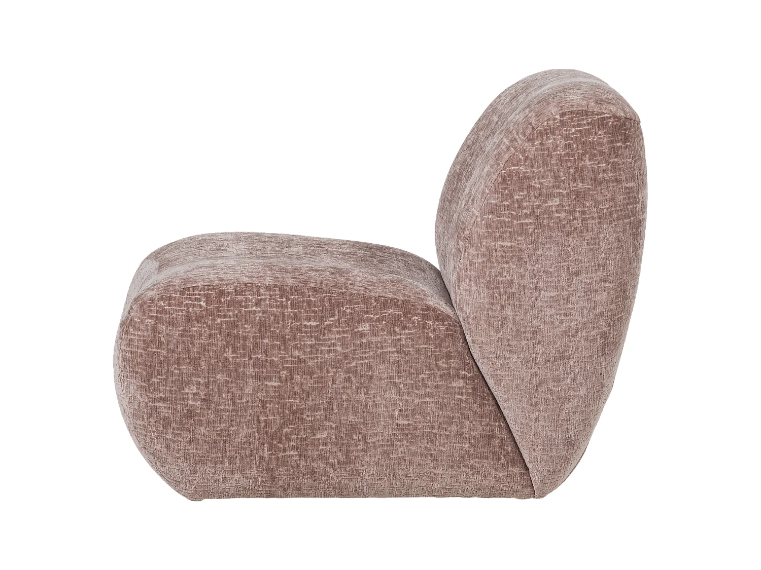 Fauteuil en velours NOMU