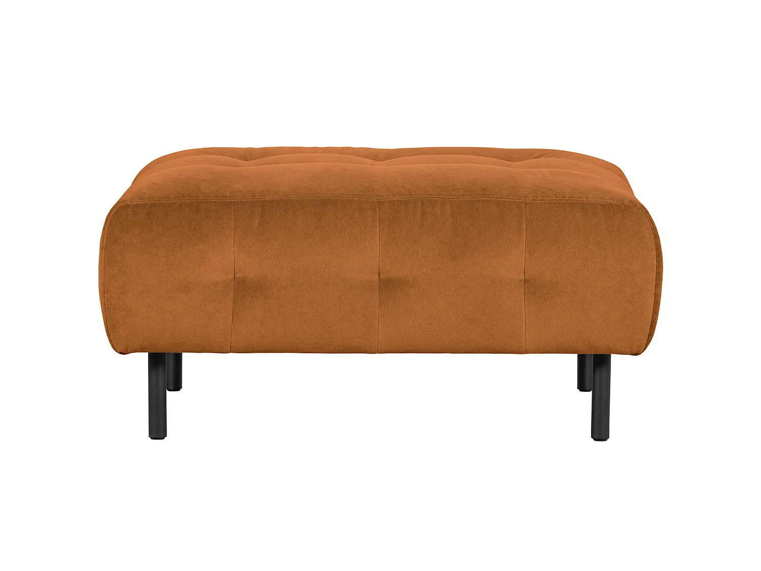 Pouf en velours LLOYD
