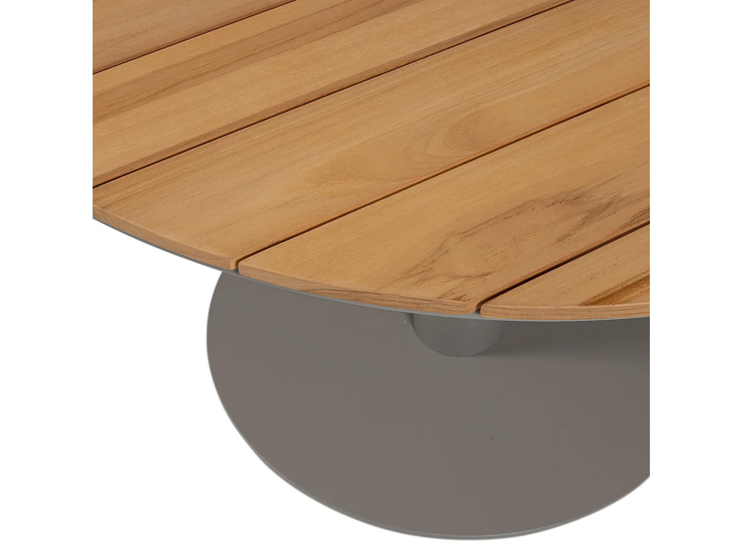 Table de jardin en bois et aluminium VELA