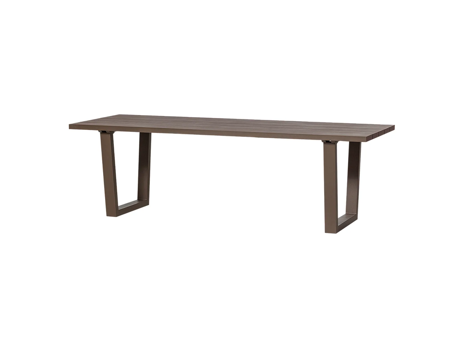 Table de jardin en aluminium 6 personnes BEAR