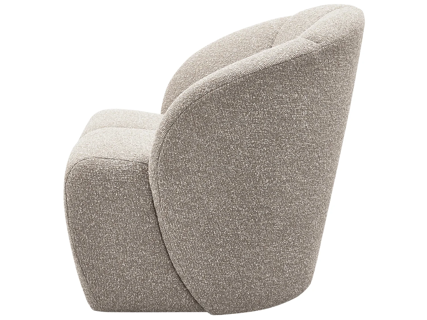 Fauteuil en bouclé MOJO
