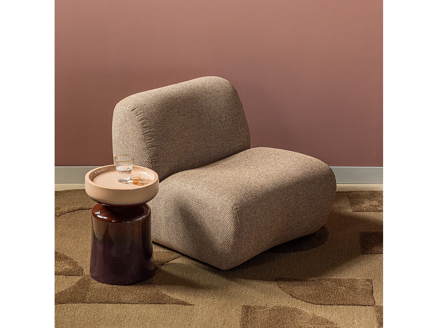 Fauteuil en chenille NOMU