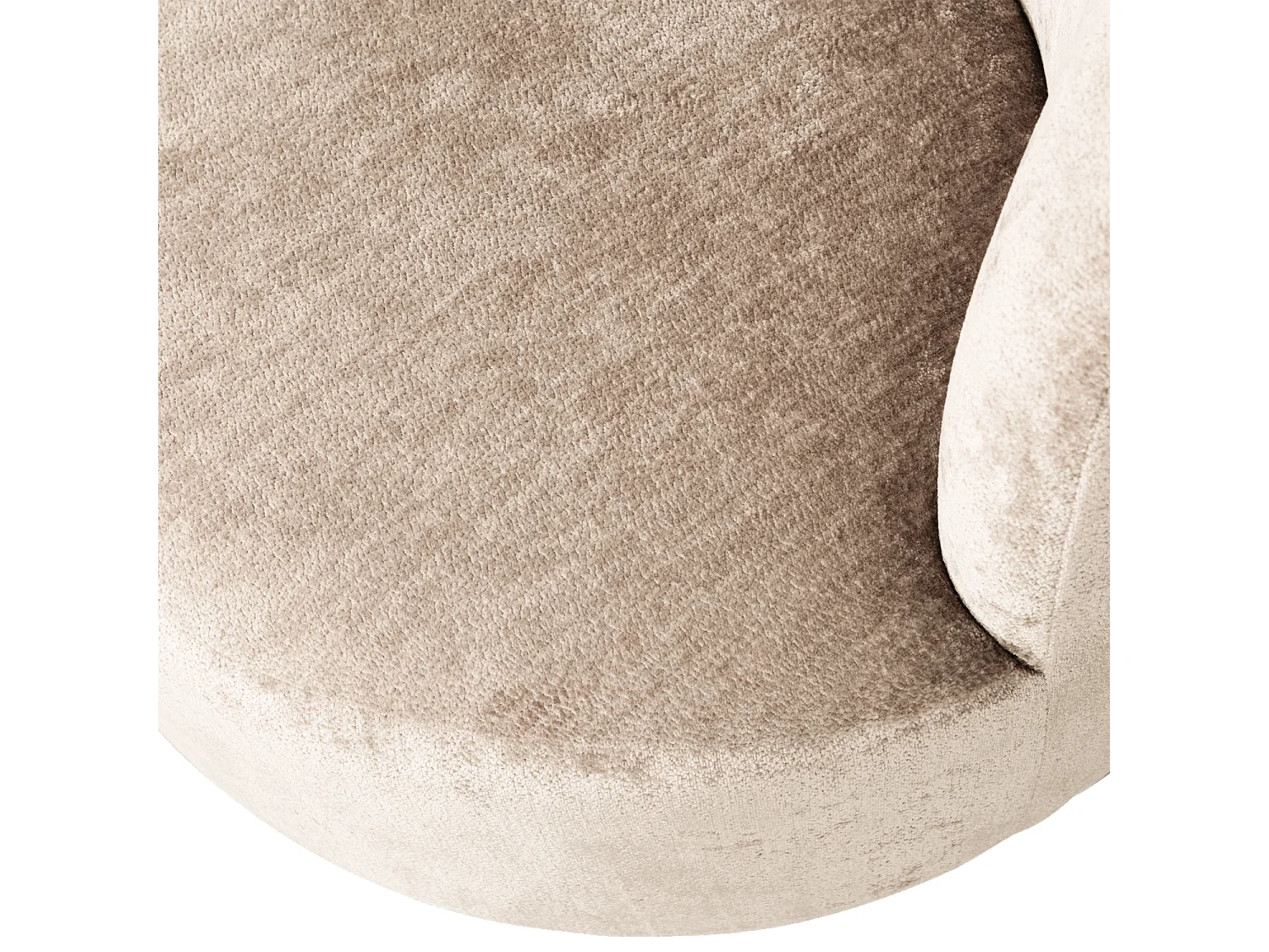 Fauteuil en tissu chenille POPULAR