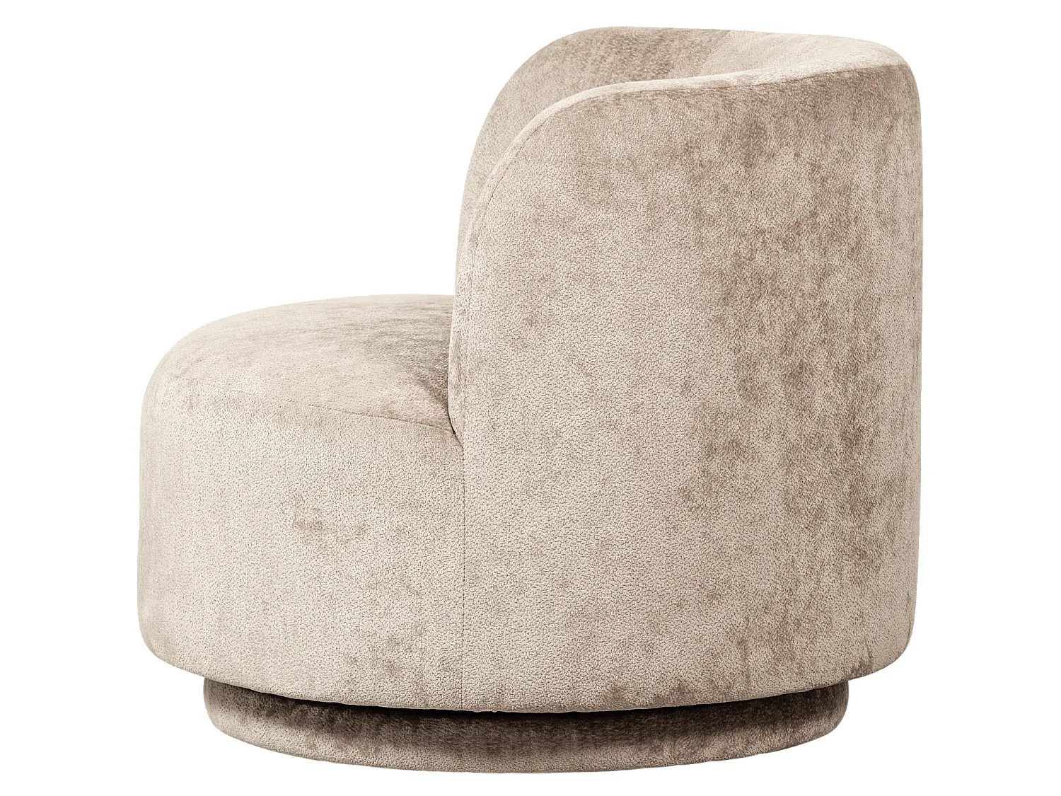 Fauteuil en tissu chenille POPULAR