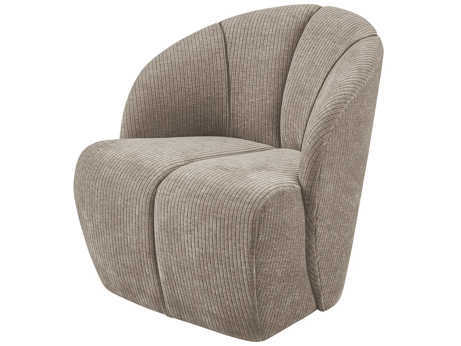 Fauteuil pivotant en coton MOJO