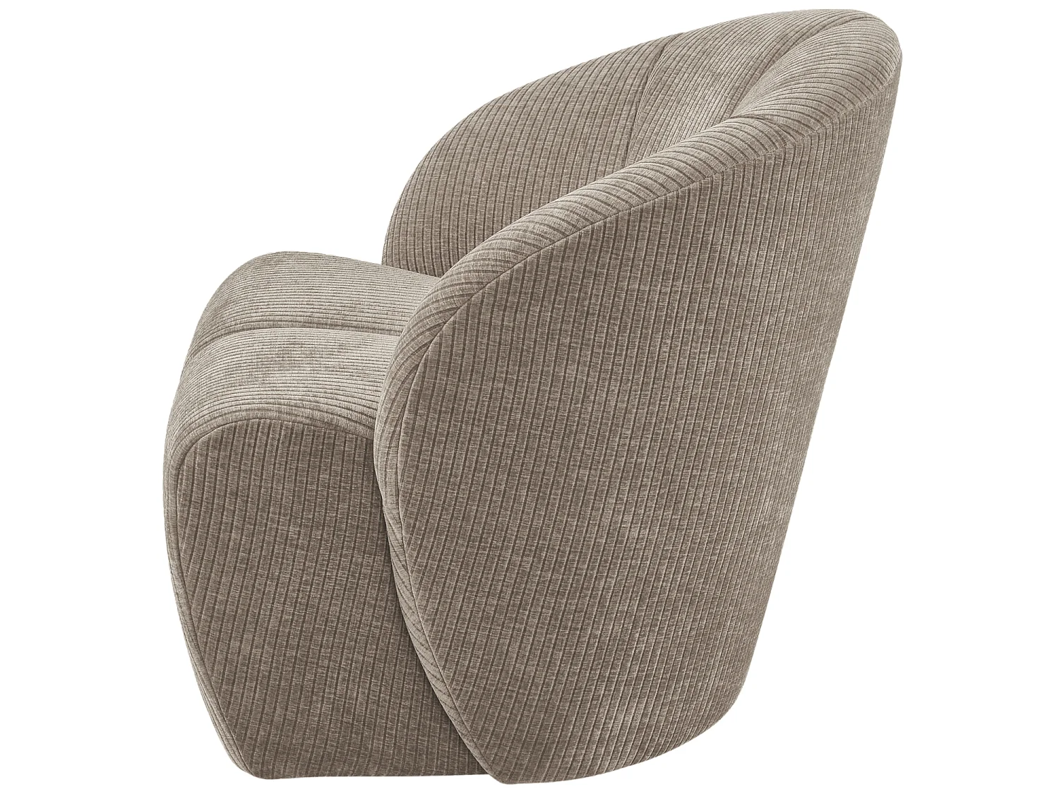Fauteuil pivotant en coton MOJO