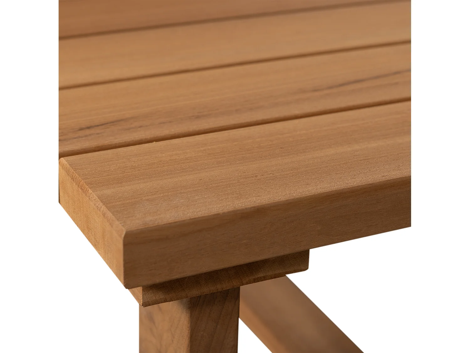 Table basse de jardin en bois et métal BANCO