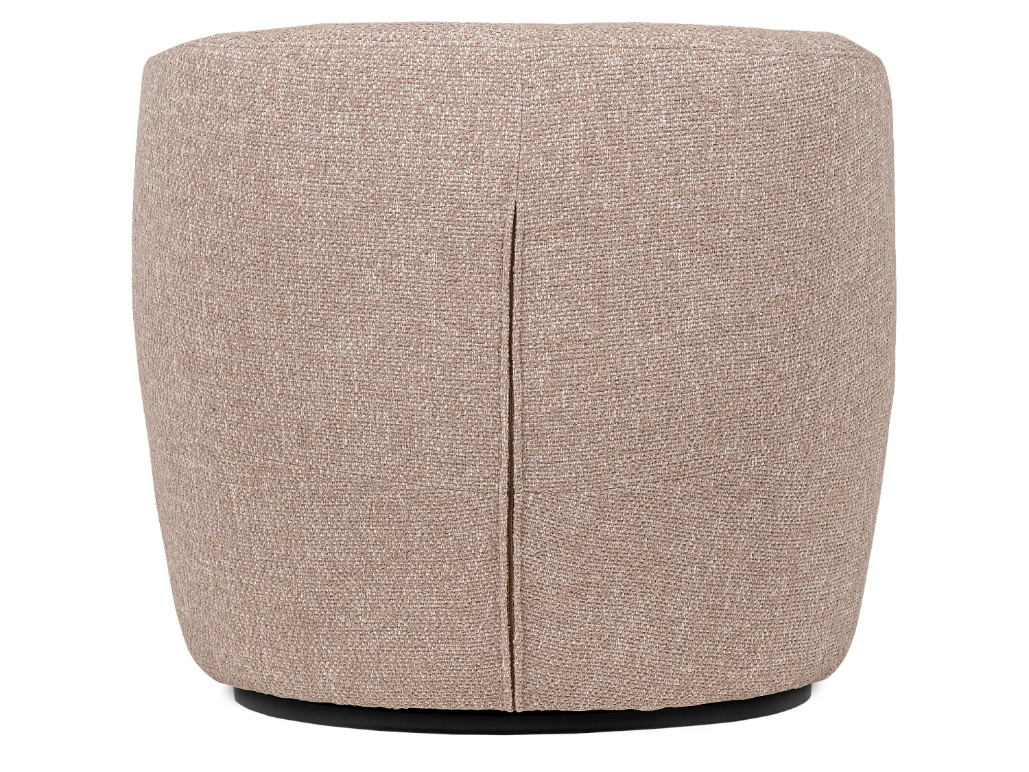 Fauteuil pivotant en tissu mélangé SERRA