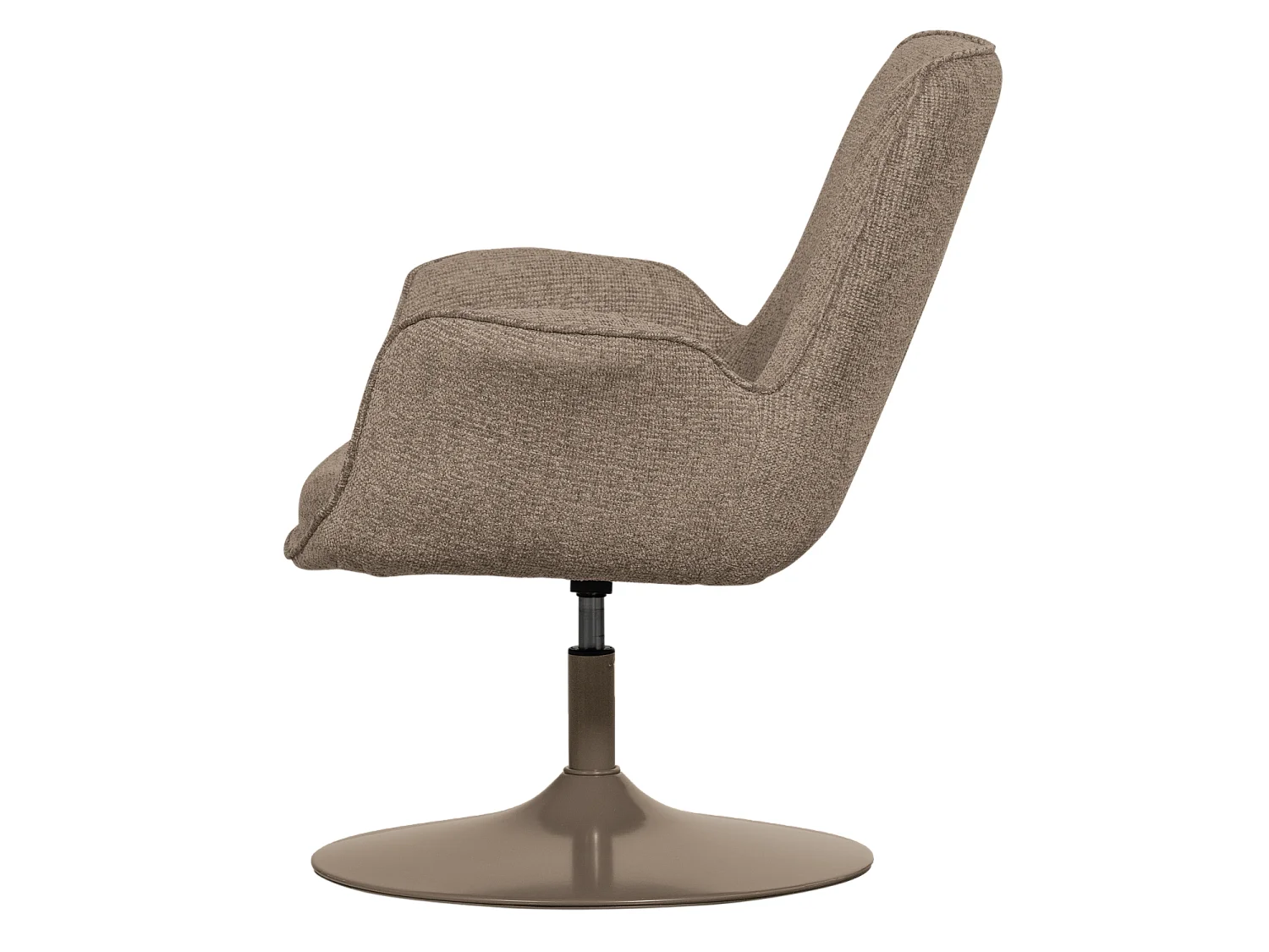 Fauteuil réglable en hauteur en tissu tissé MARTEN